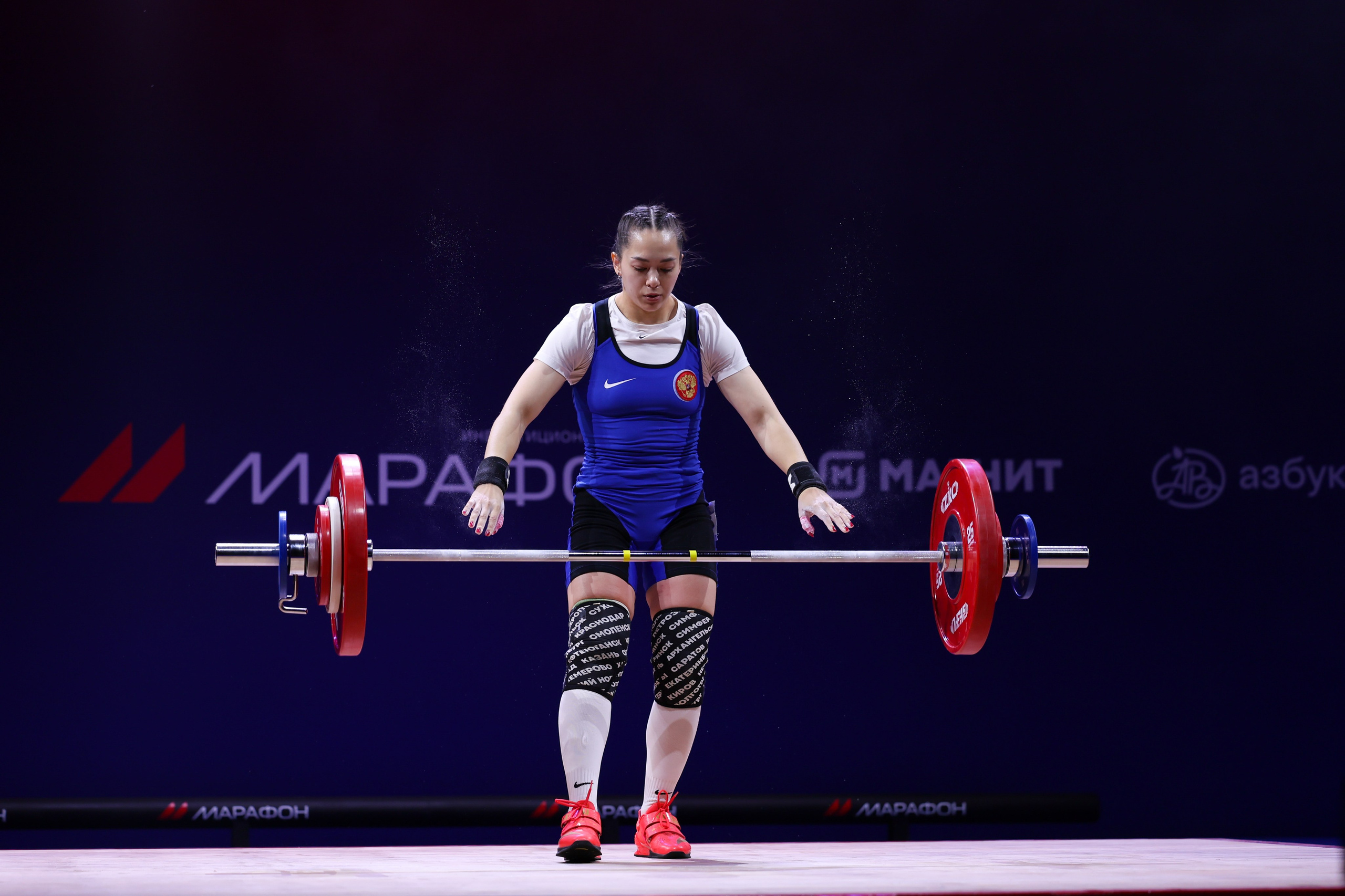 Чемпионат России по тяжелой атлетике 2025. Спортивный и репортажный фотограф Антон Тереханов