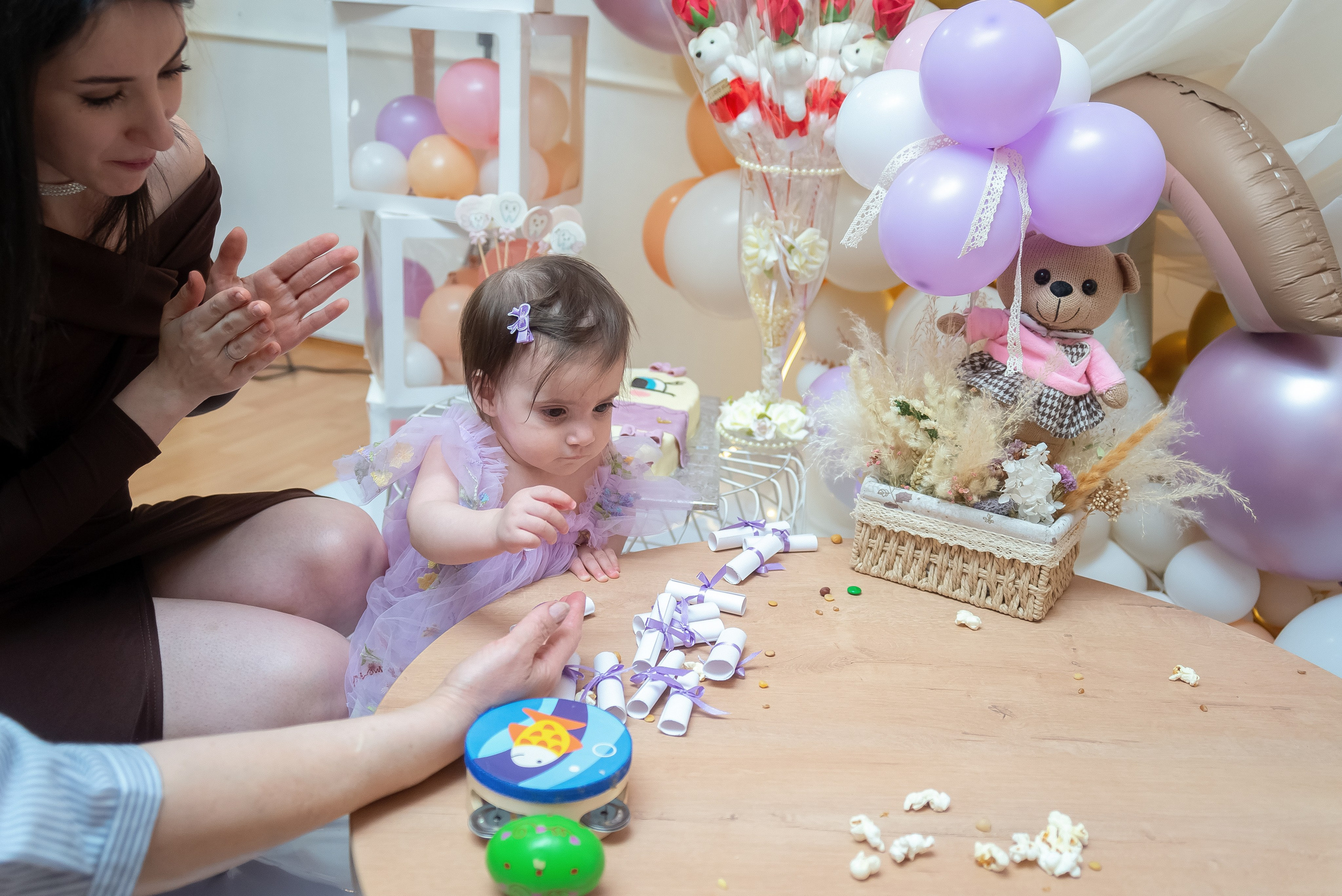 День рождения Эммы. Фотограф в Санкт-Петербурге. Диана Шкутова