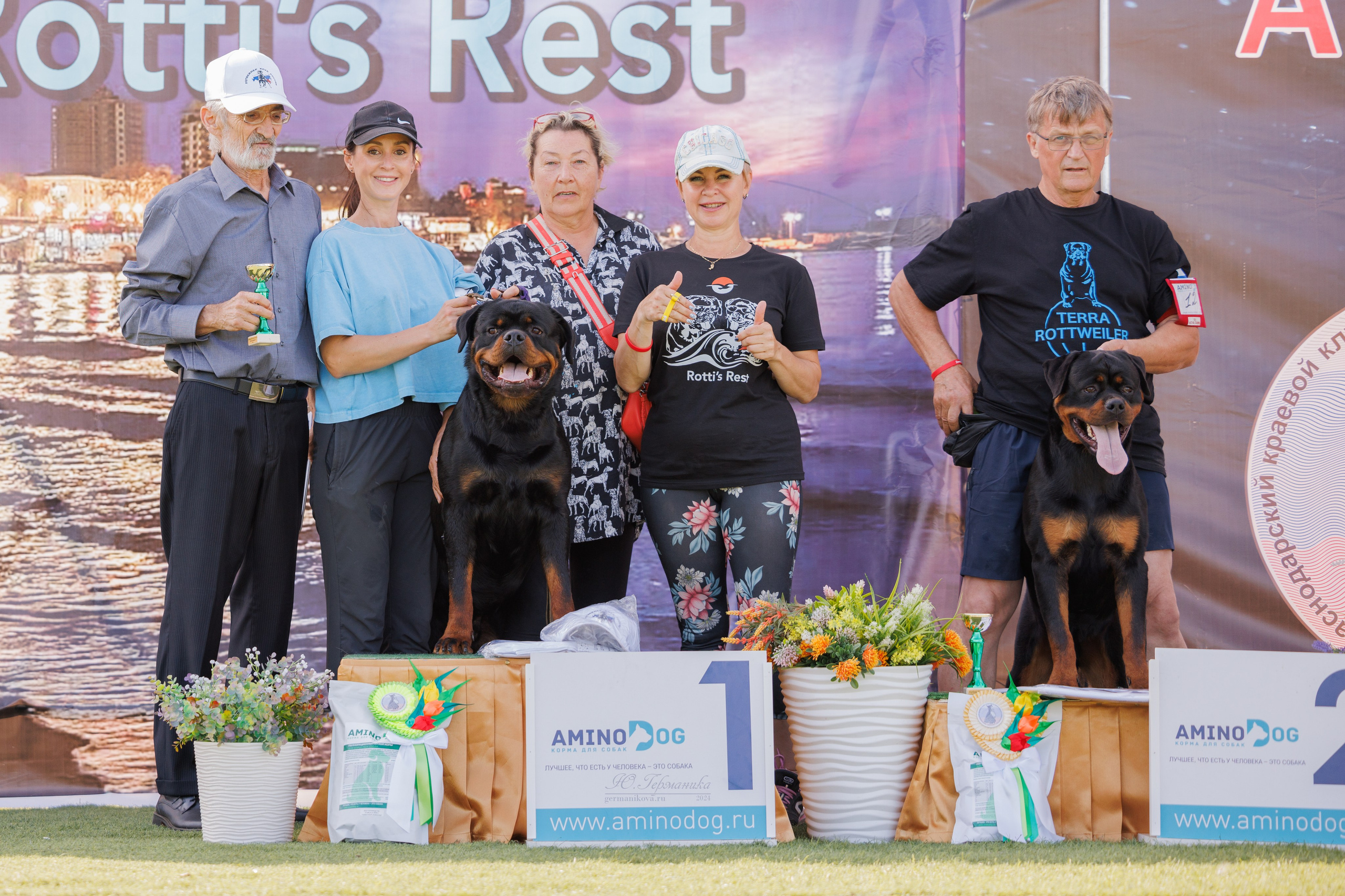 Анапа ротвейлеры 14-15.09.2024. Фотограф-анималист Юлия Германика