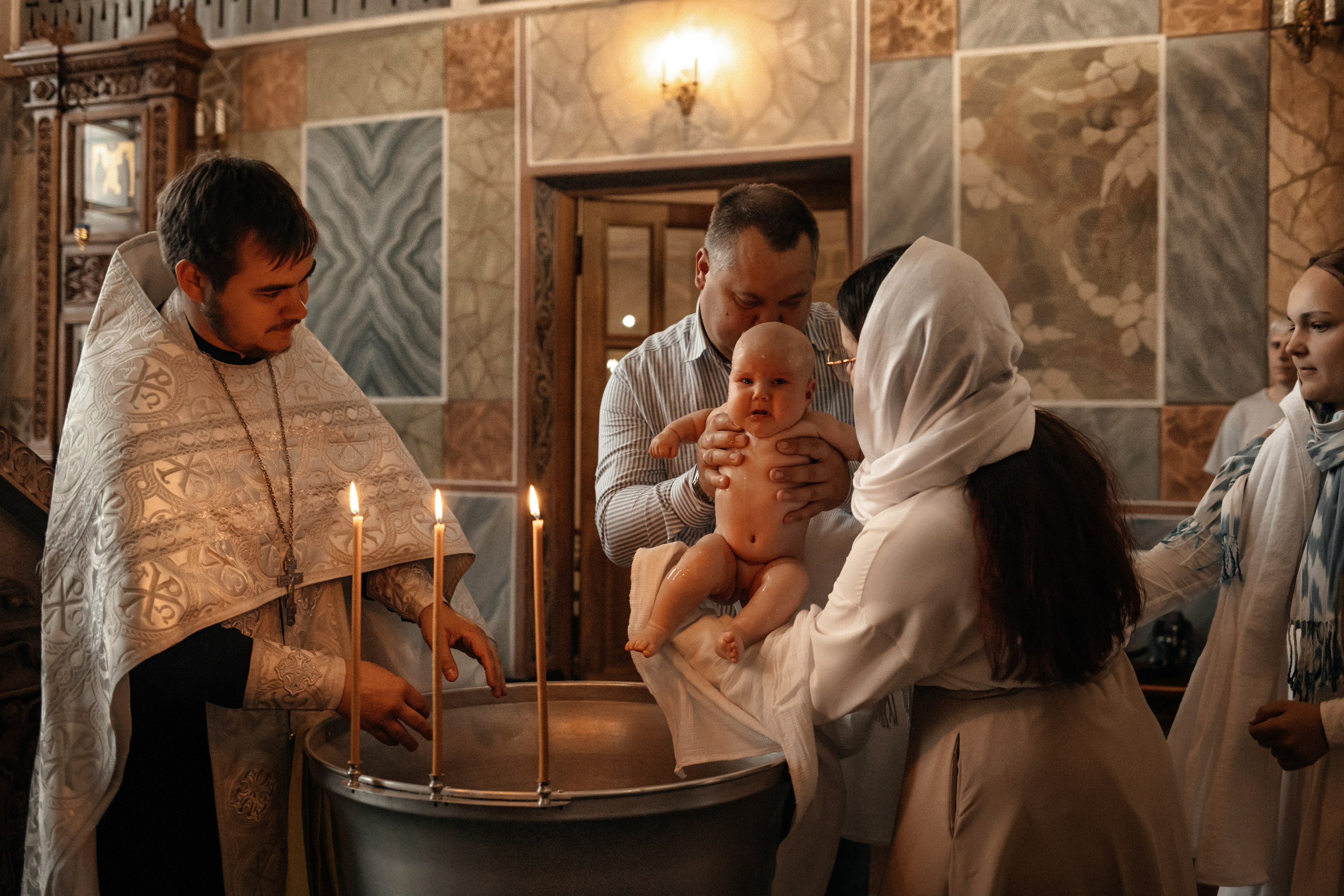 Крещение Василисы. Семейный и детский фотограф в Нижнем Новгороде Буслаева Мария