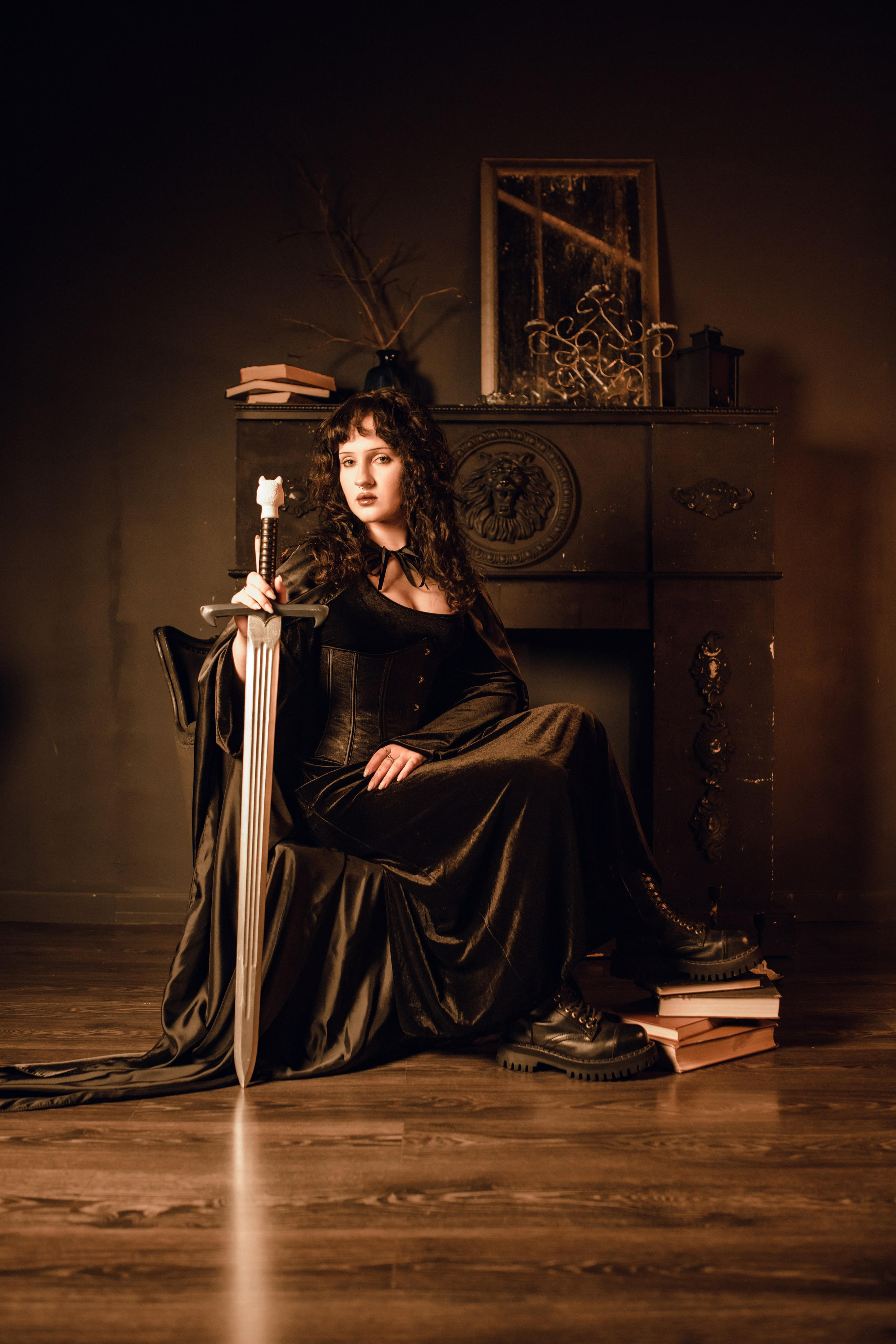 женская портретная фотосессия СПб, спокойное выражение лица