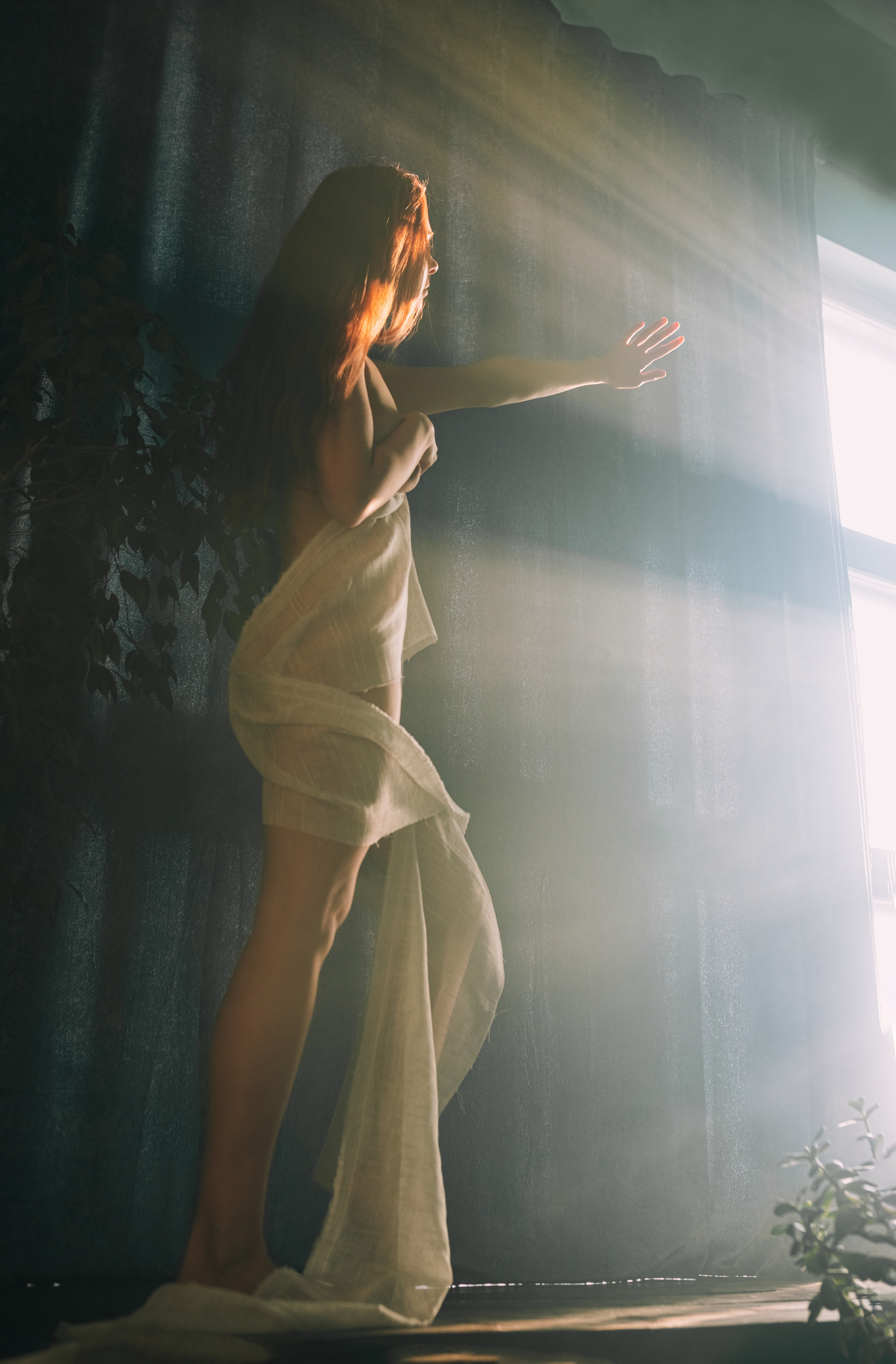 Солнечная съемка в студии Фоторум. Женский семейный фотограф Тула Москва Захарова Анна