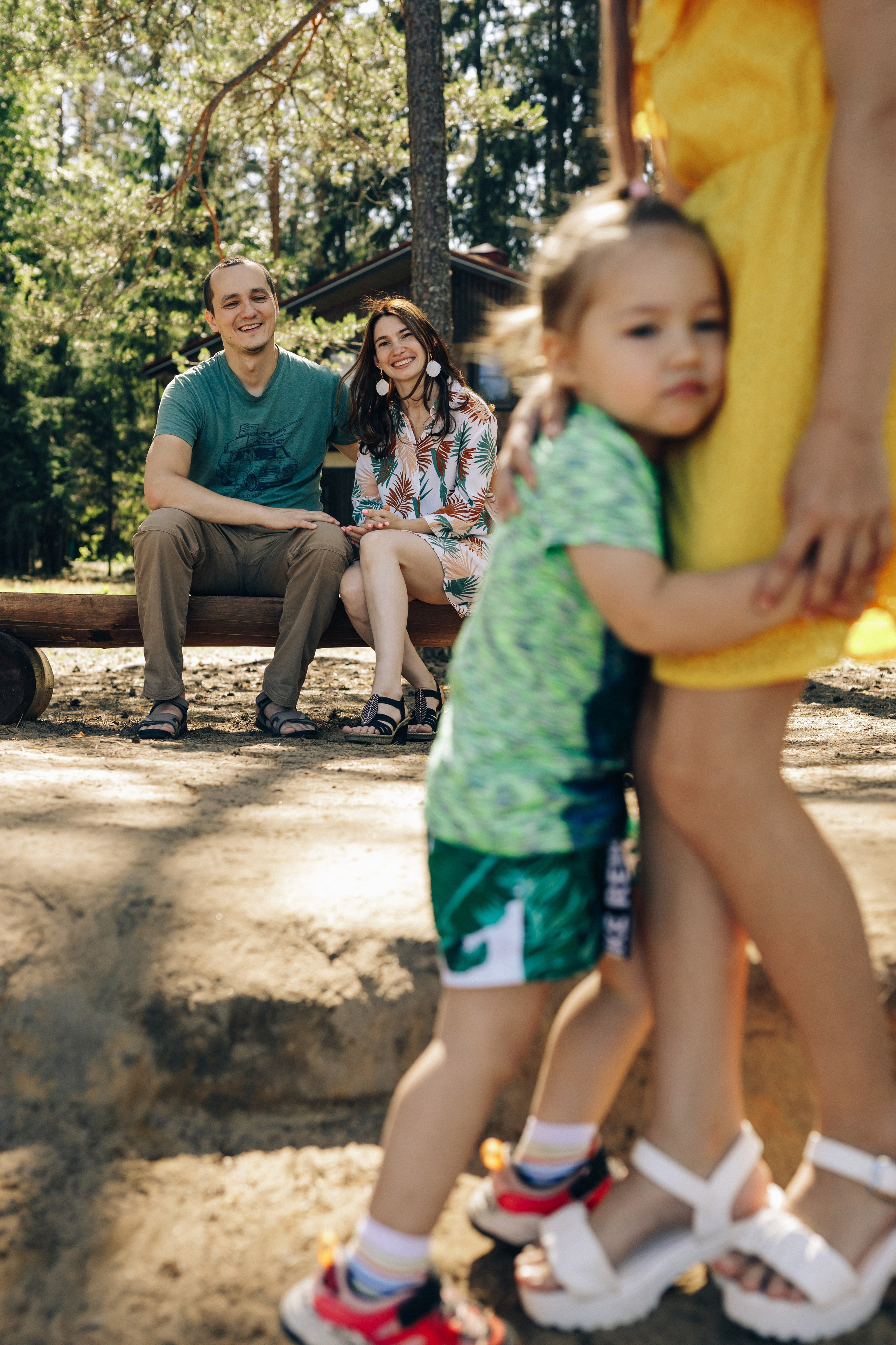Семейная фотосессия за городом. Дмитрий Мартьянов семейный фотограф в Санкт-Петербурге