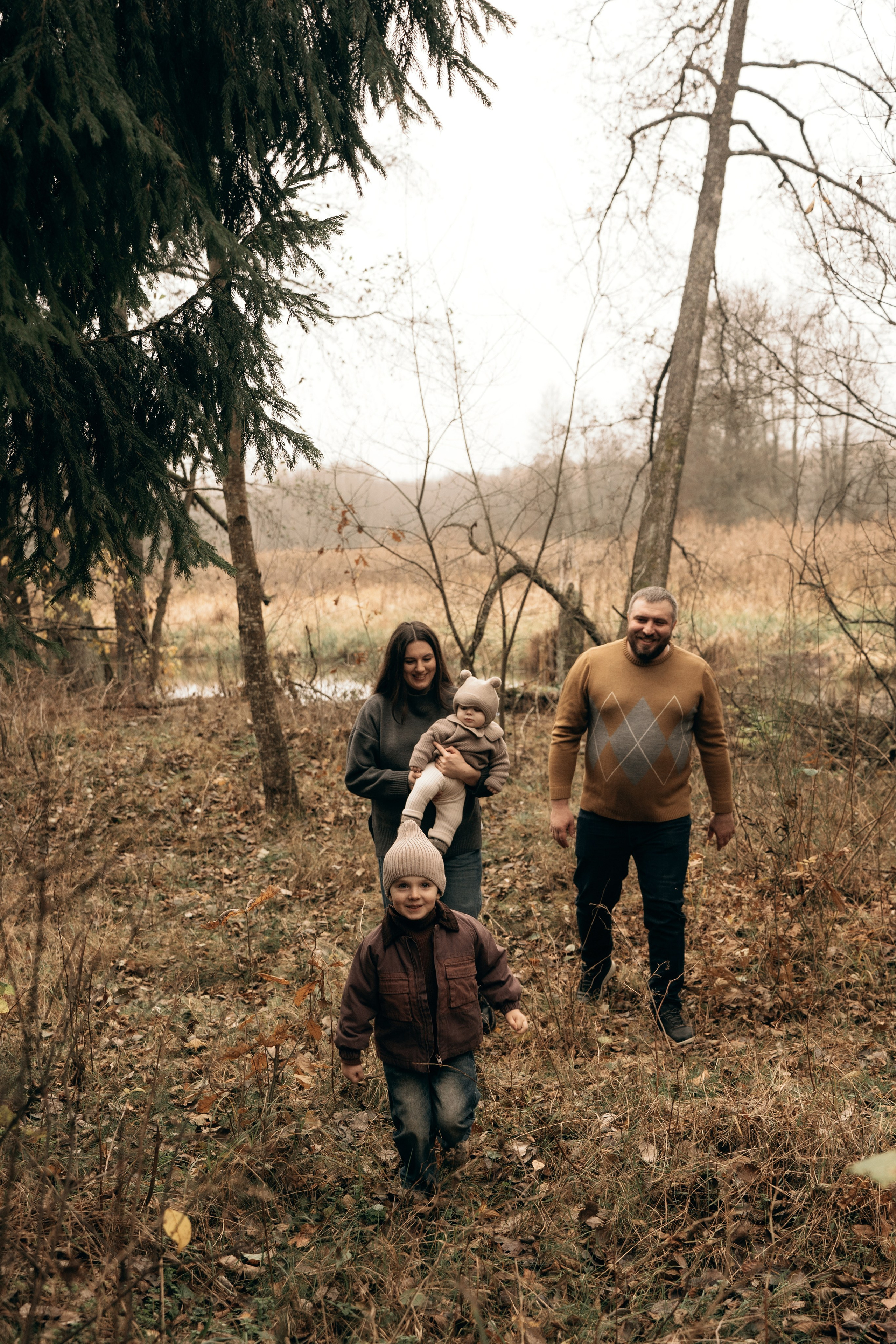 Осенняя семейная фотосессия. Ваш семейный фотограф в Минске — Вика Трегубова