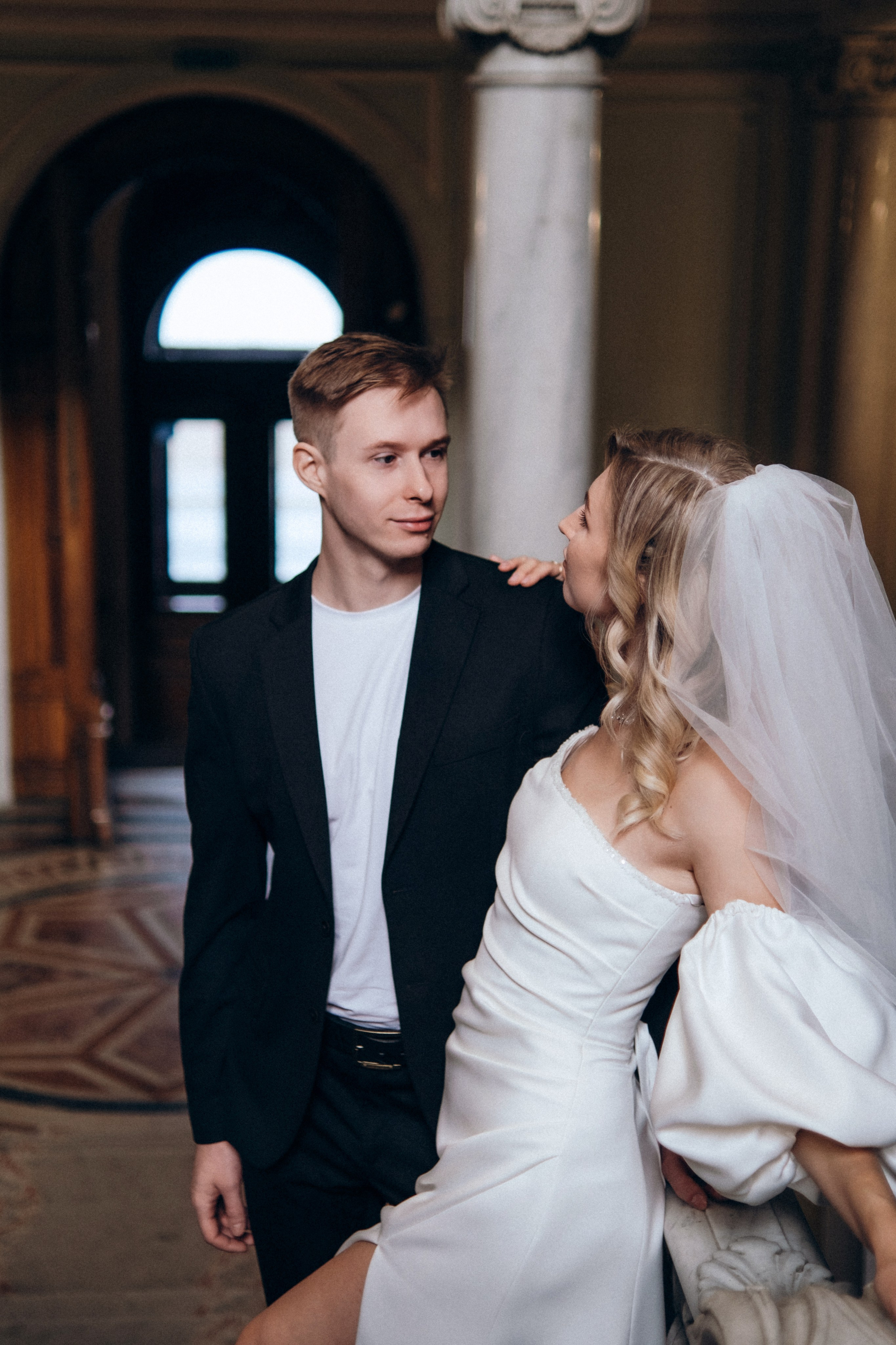 Дворец Бракосочетания № 1(дневная) +прогулка. Фотограф в Санкт-Петербурге Кристина Брянская