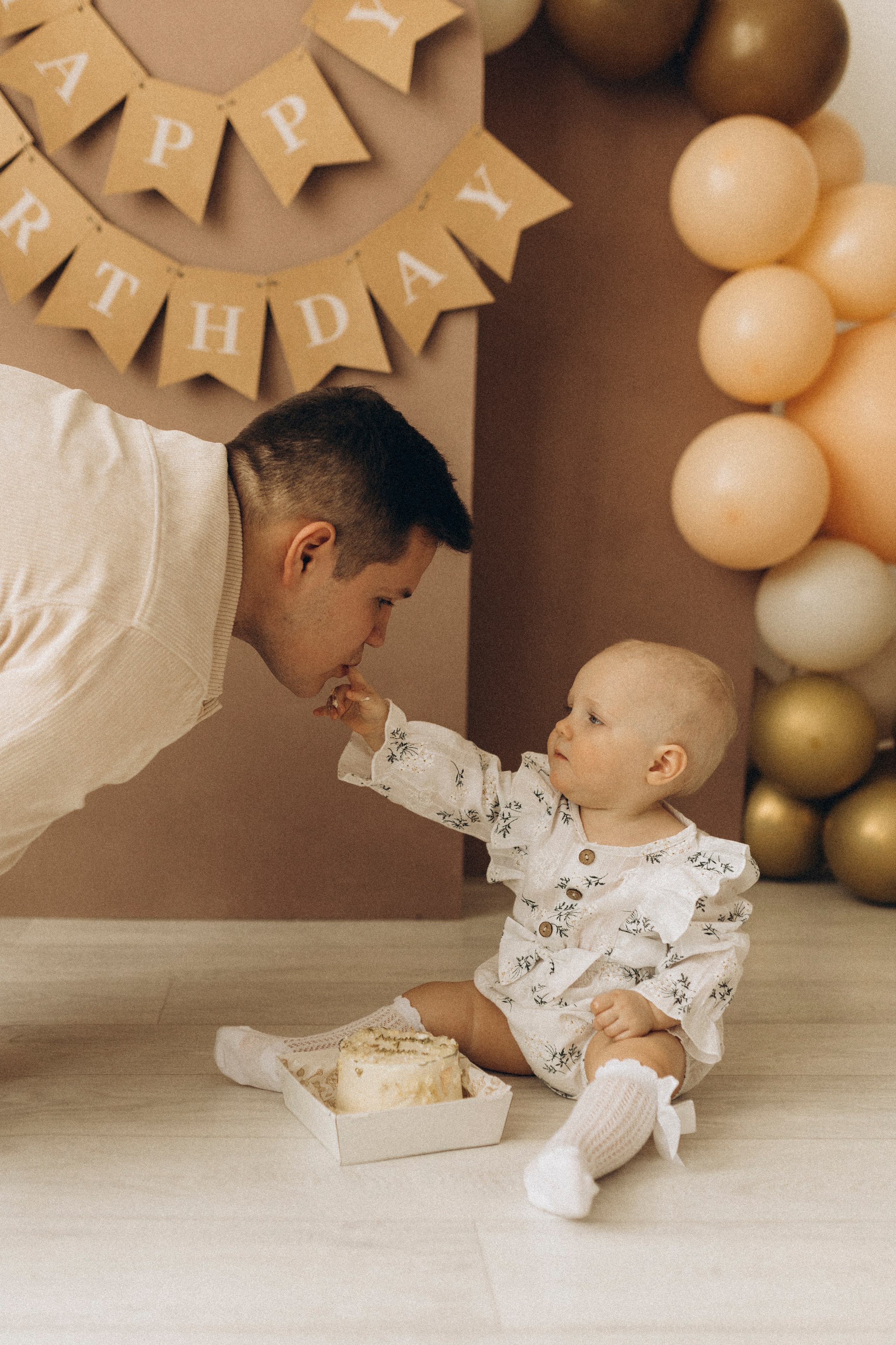 Сьемка годика для Анечки. Семейный и детский фотограф в Рязани Васюгова Мария