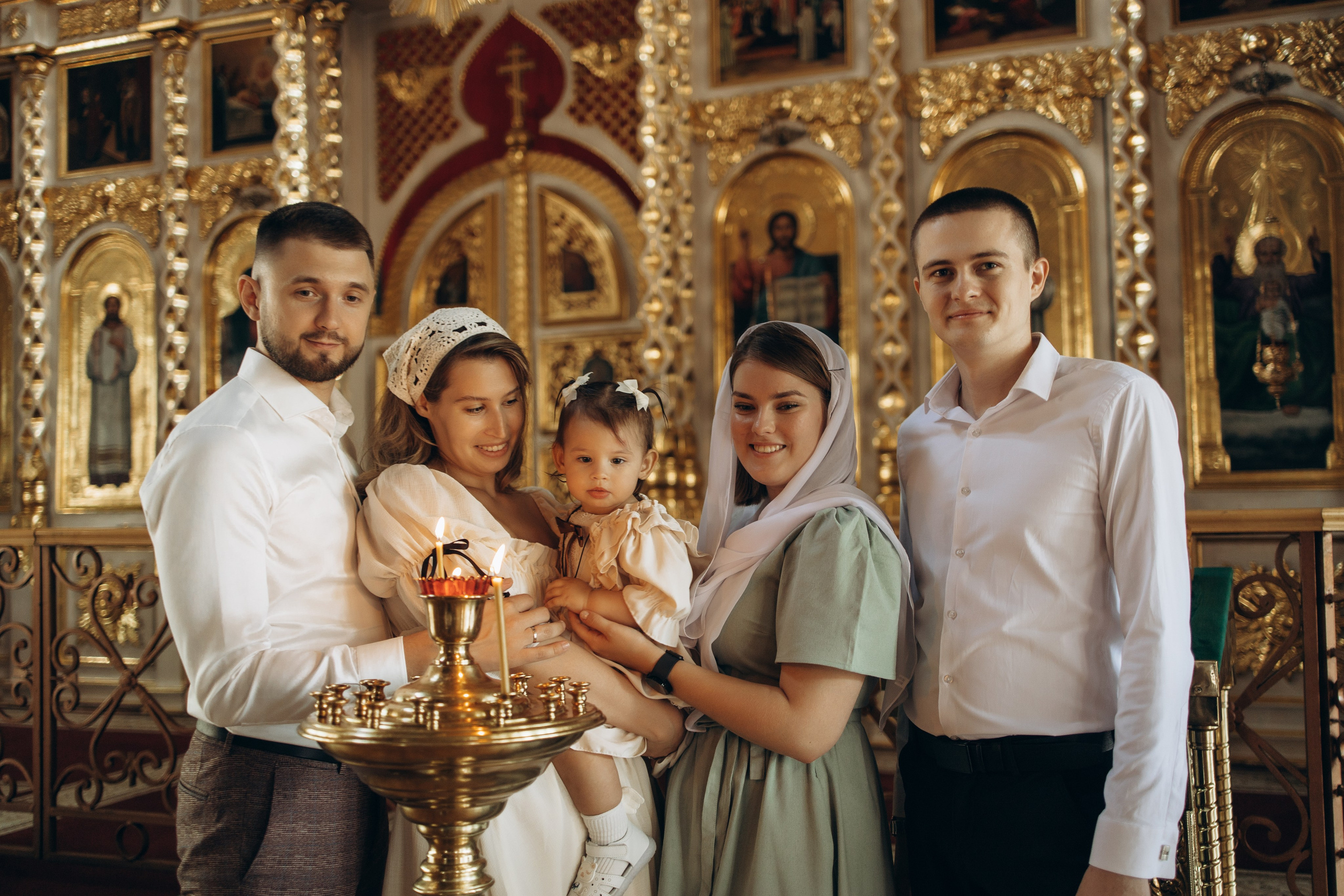 Крещение Стефании. Самый теплый фотограф в Краснодаре Рябоконь Ксения