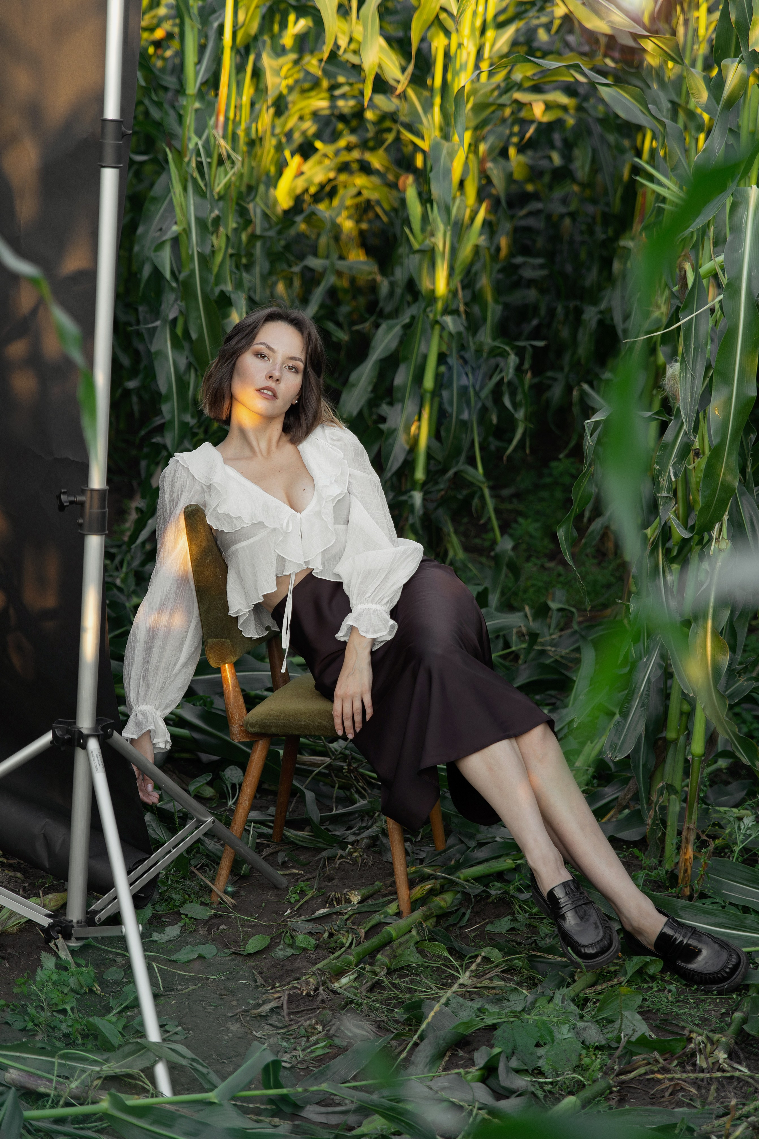 Фотосъемка в кукурузе. Свадебный фотограф в СПб Сергей Малиновский