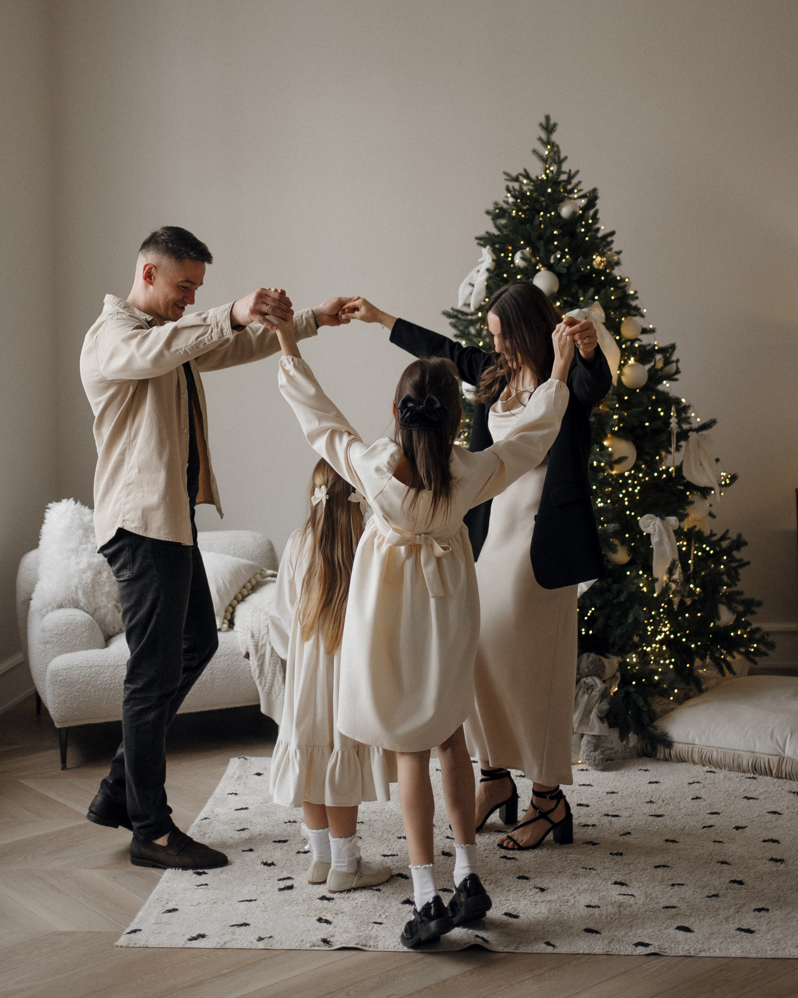 Новогодняя семейная фотосессия. Свадебный фотограф в Краснодаре и Сочи Винидиктова Екатерина