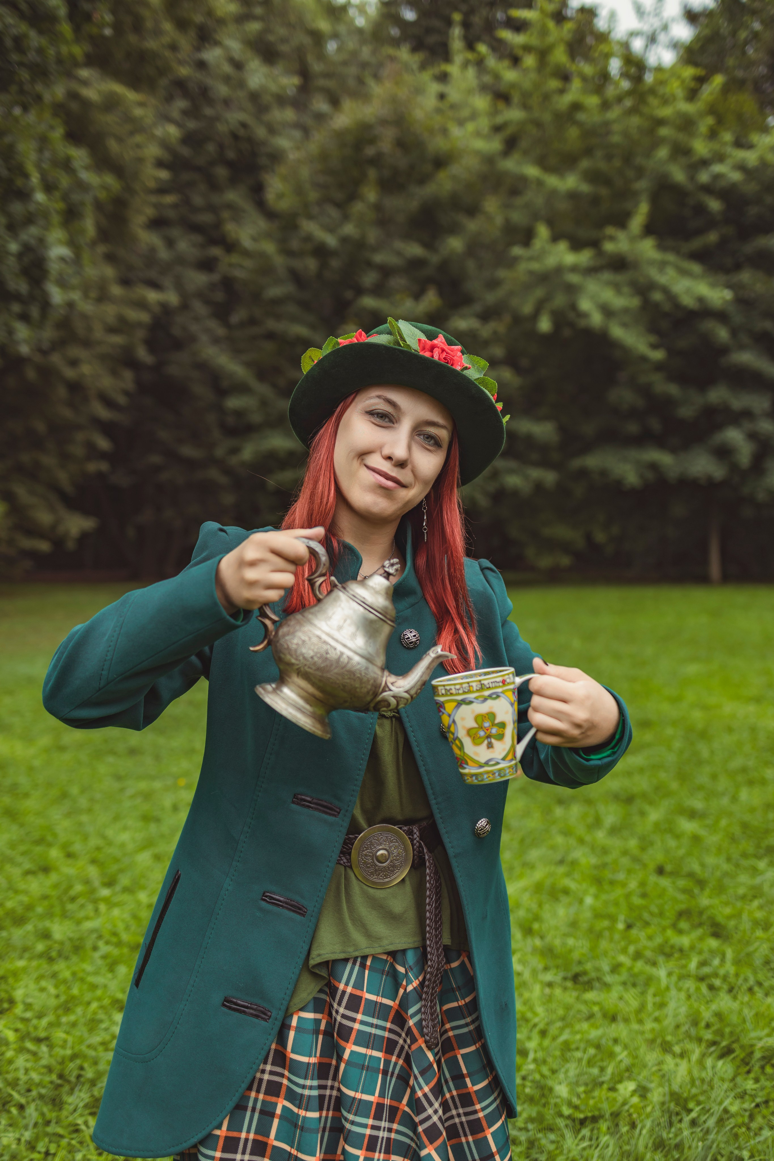 Безумное чаепитие в Царицыно. Репортажный, семейный и студийный фотограф в Москве Демин Алексей