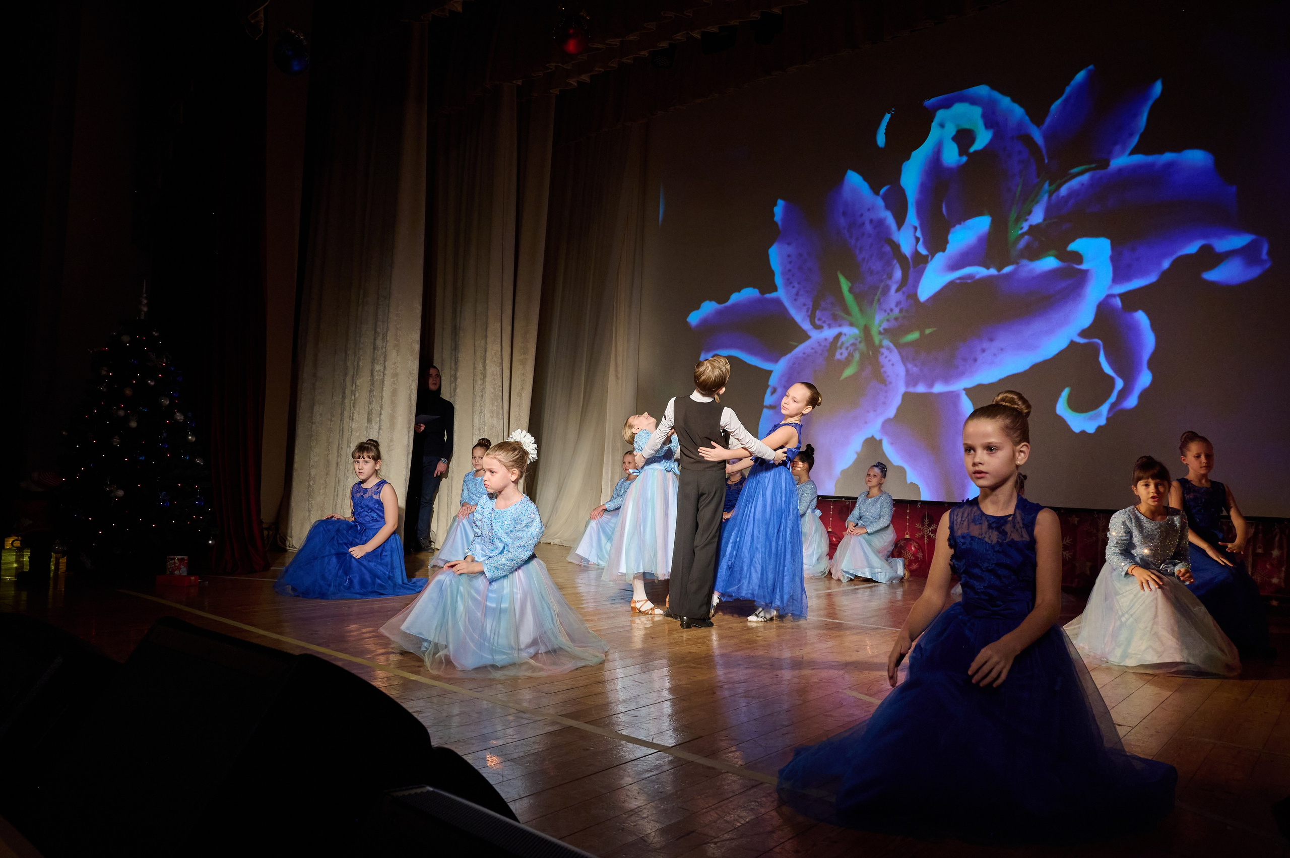 Новогодний концерт. Жизнь курорта Кабардинка в фотографиях