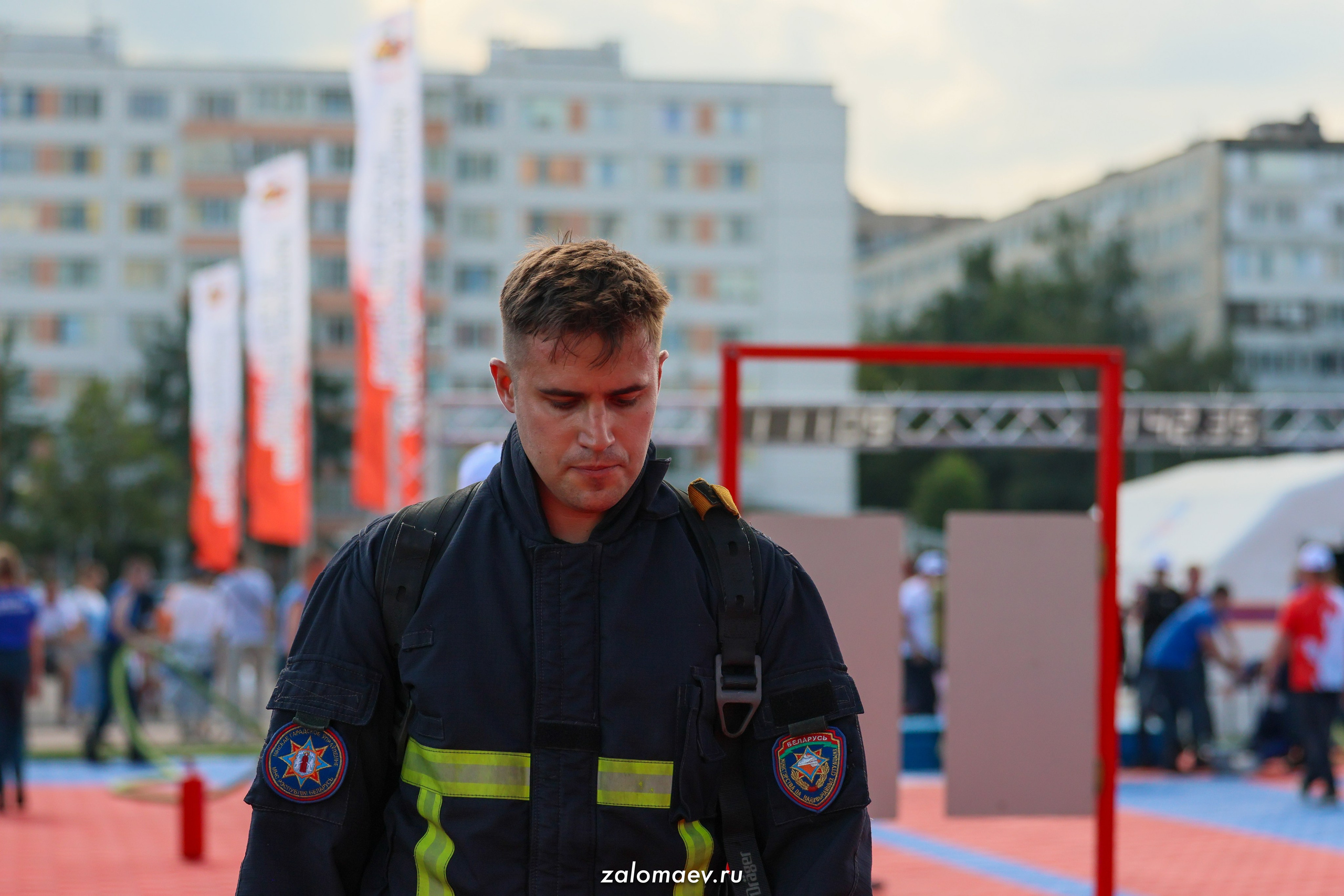 Сильнейший пожарный. Фотограф Александр Заломаев