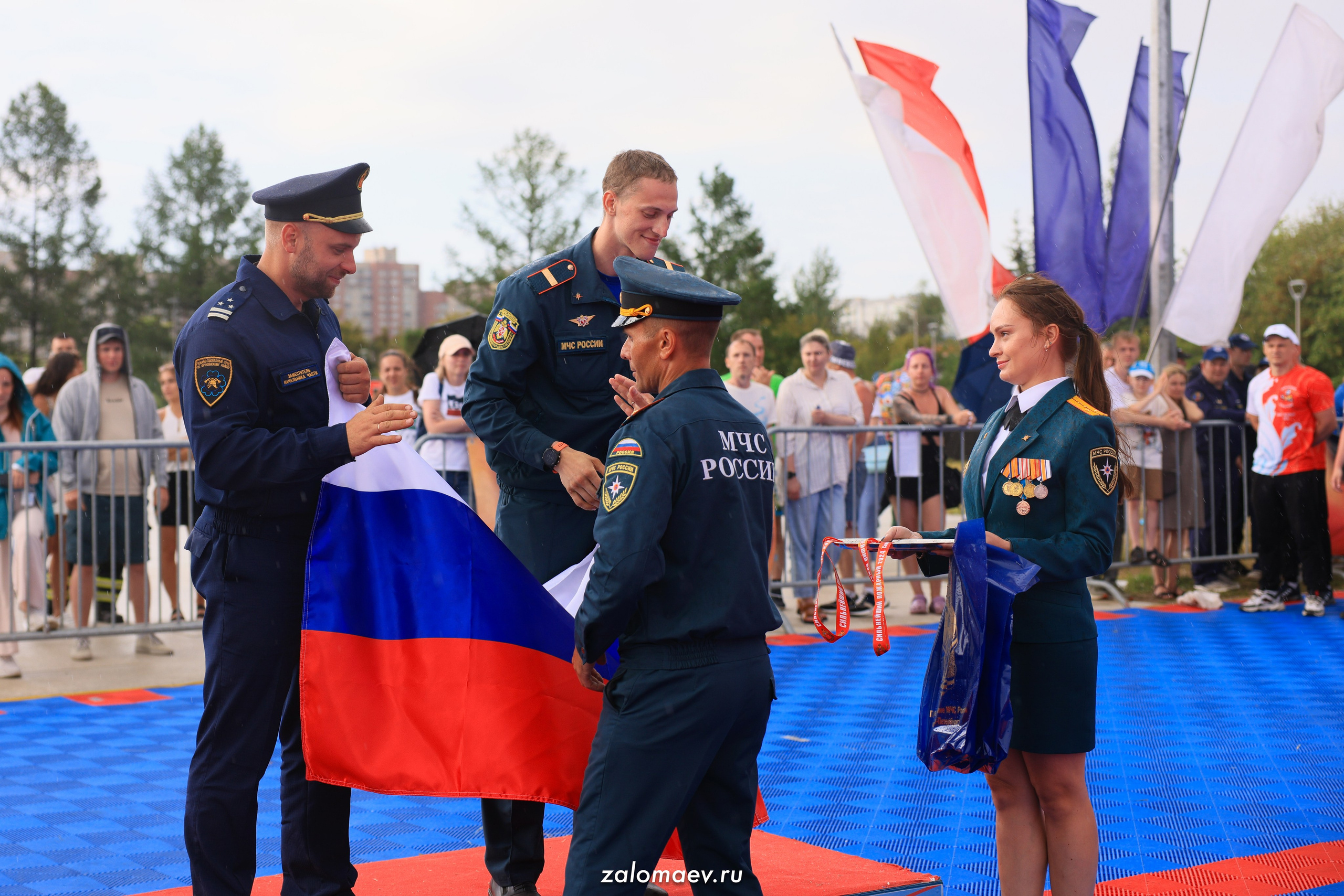 Сильнейший пожарный. Фотограф Александр Заломаев