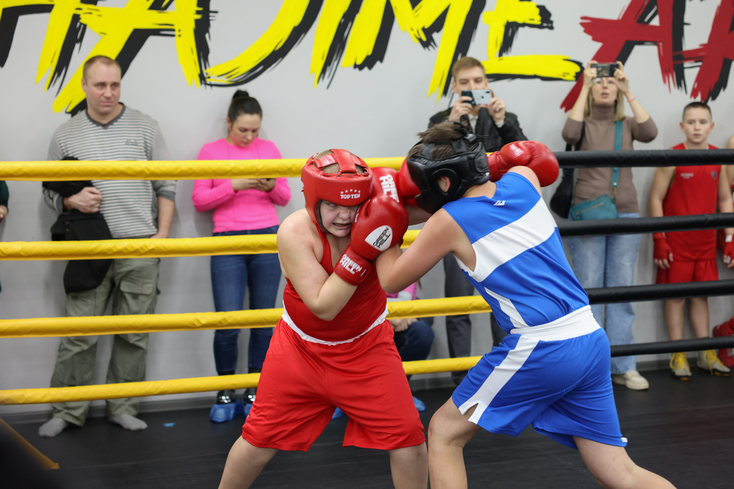 Открытый ринг «кубок ООО «ТЭК НеваСпецТяж». Фотограф Александр Заломаев