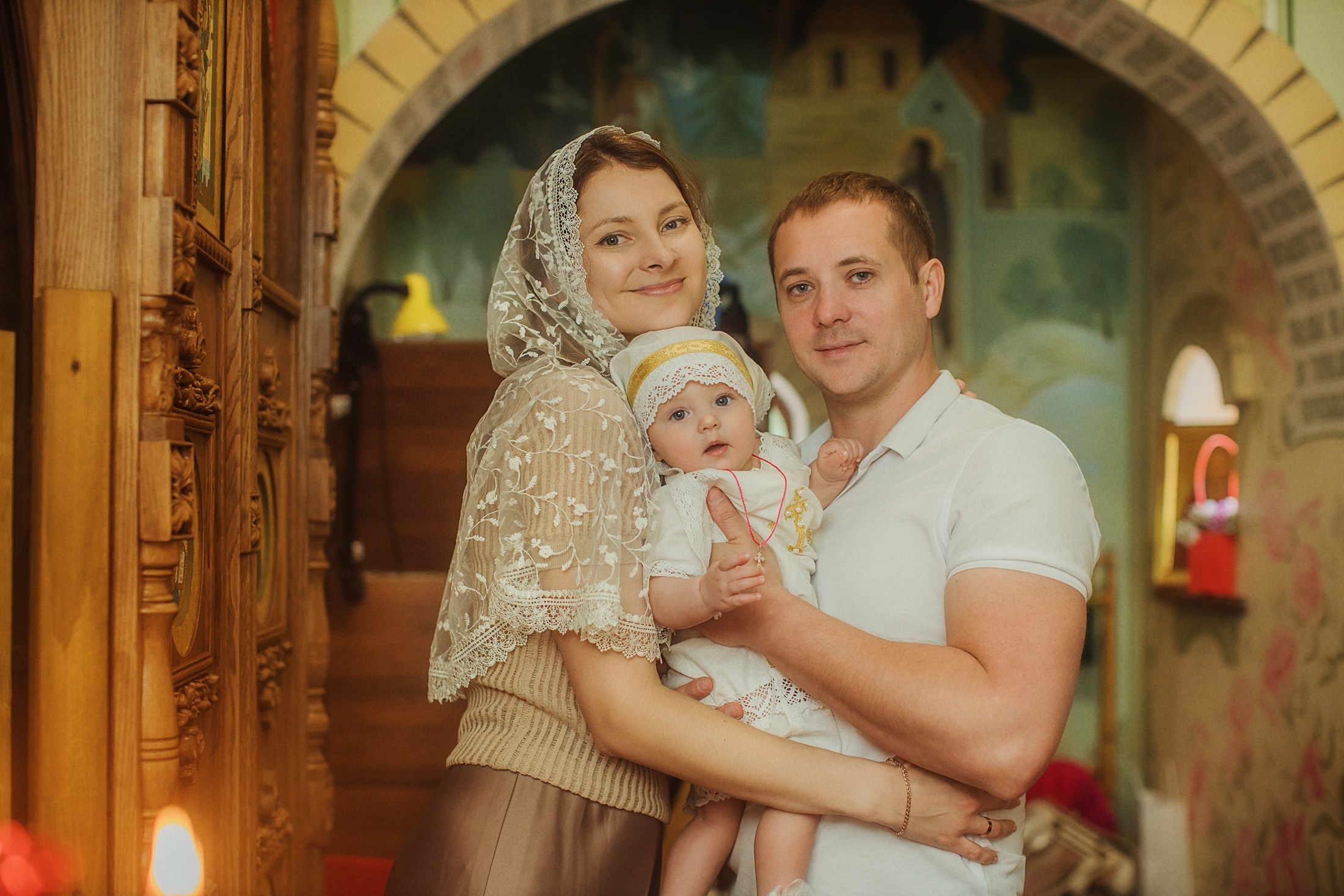 Храм Преподобного-Сергия-Радонежского. Крещение Мелании. Фотографы в городе Волгограде — Людмила Агеева и Алексей Околелов