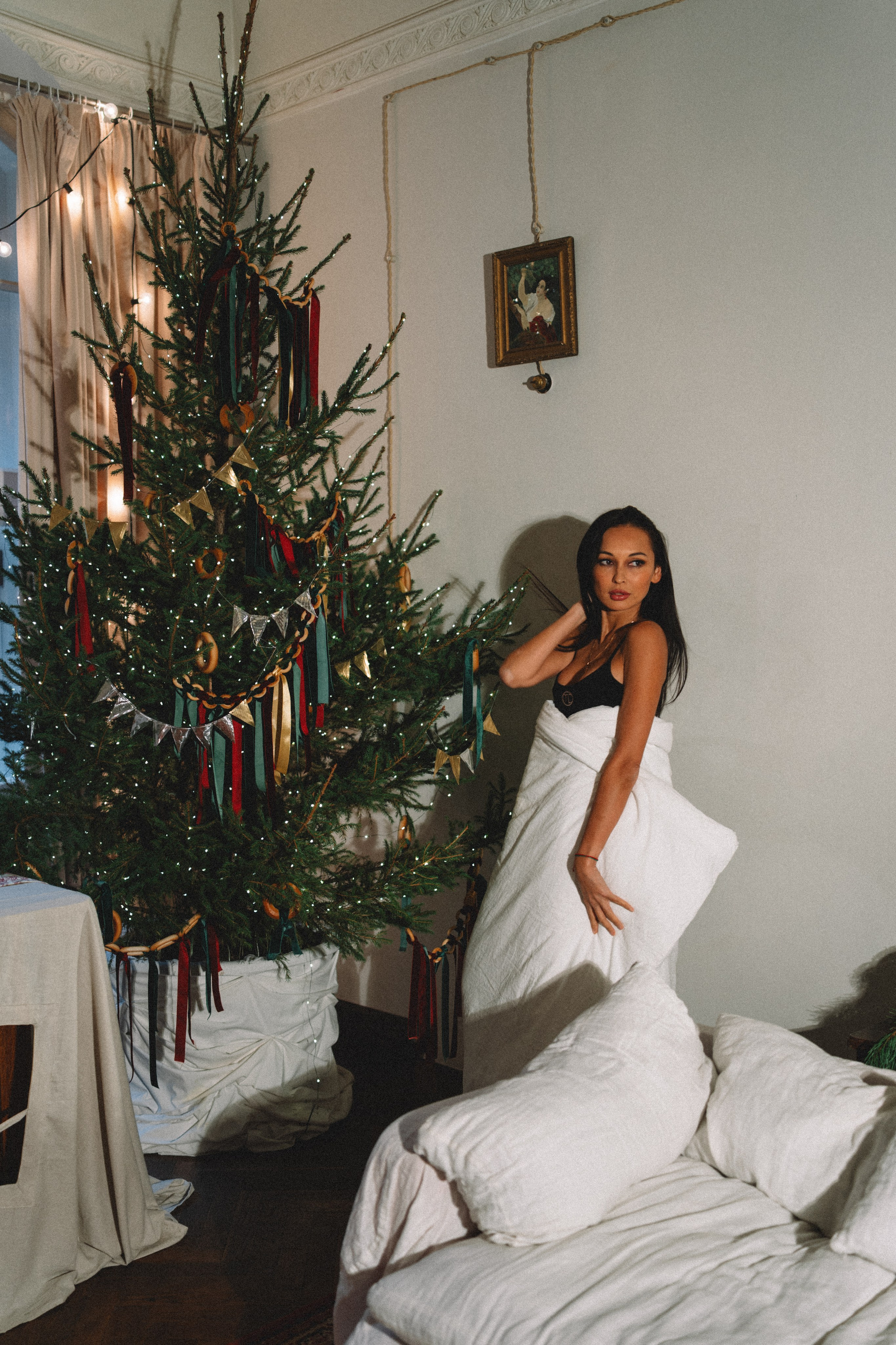 ФОТОСЕСИИЯ К НОВОМУ ГОДУ В АТМОСФЕРНОЙ СТУДИИВ ЦЕНТРЕ ПИТЕРАИ ВИНТАЖНЫЙ ОБРАЗ. Профессиональный фотограф, Санкт-Петербург — Виктория Богомолова