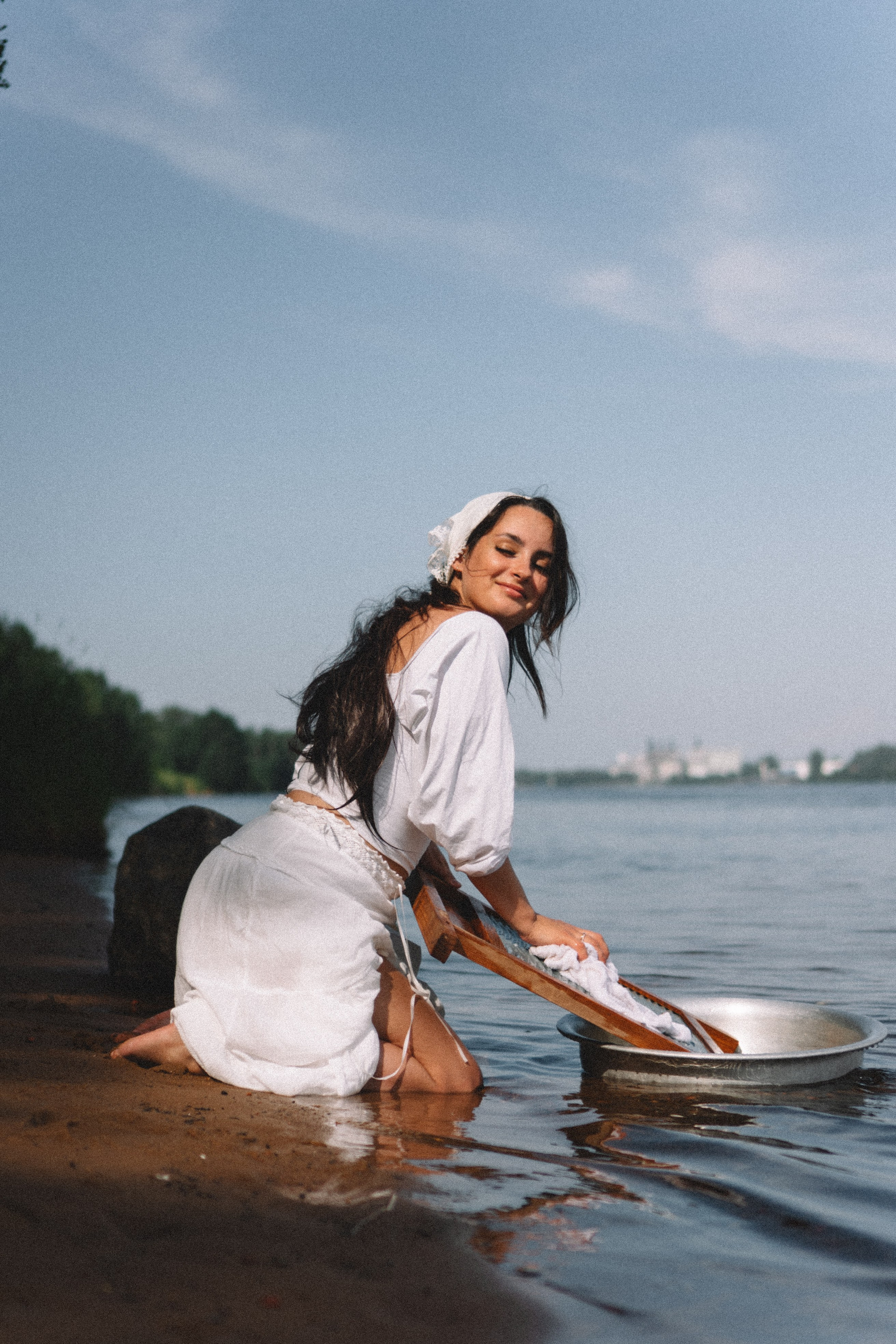 СТИРКА НА РЕКЕ. Профессиональный фотограф, Санкт-Петербург — Виктория Богомолова