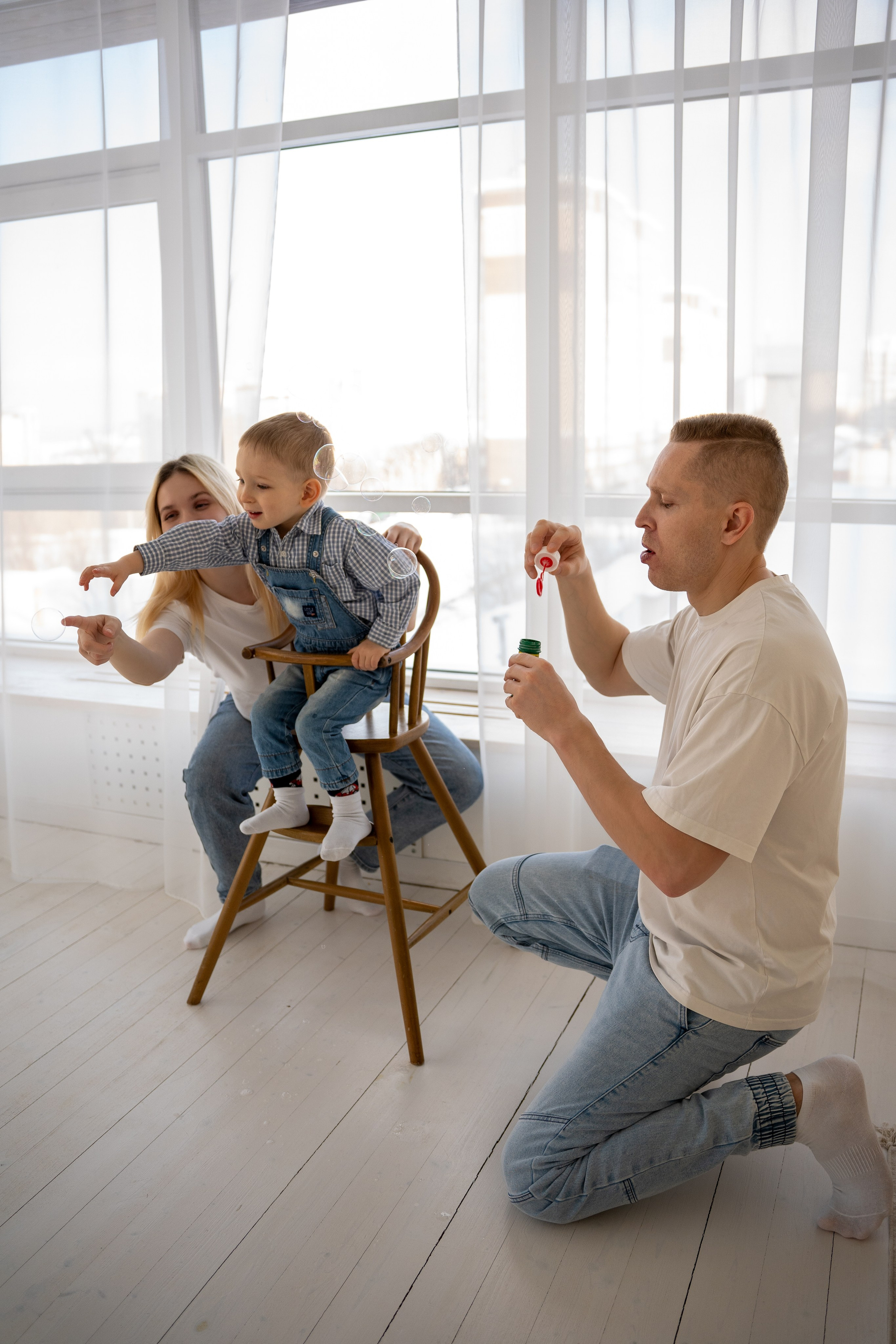 Семейная съемка в студии