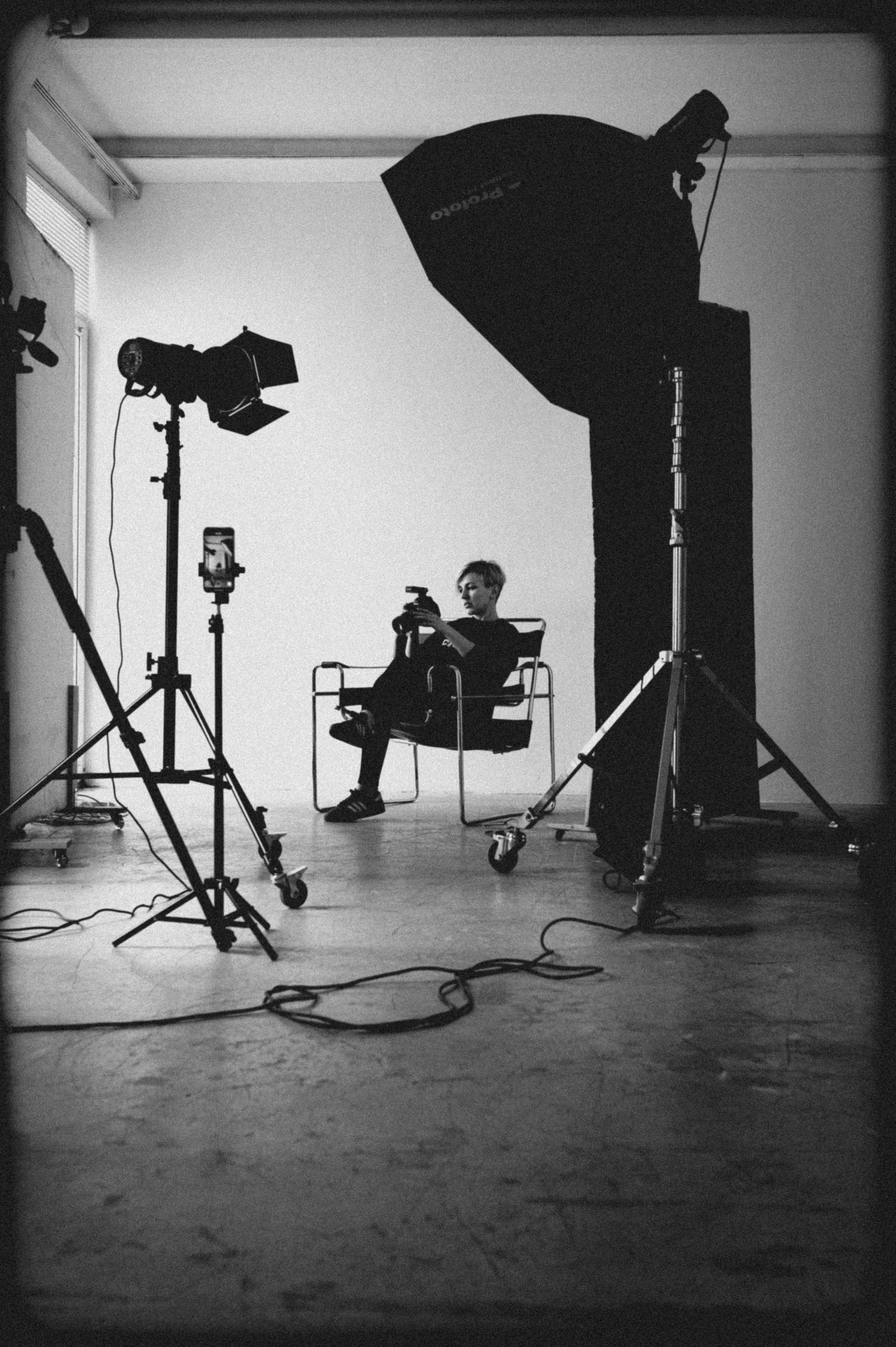 Катю чб. Elnora Atnagulova Foodphotography