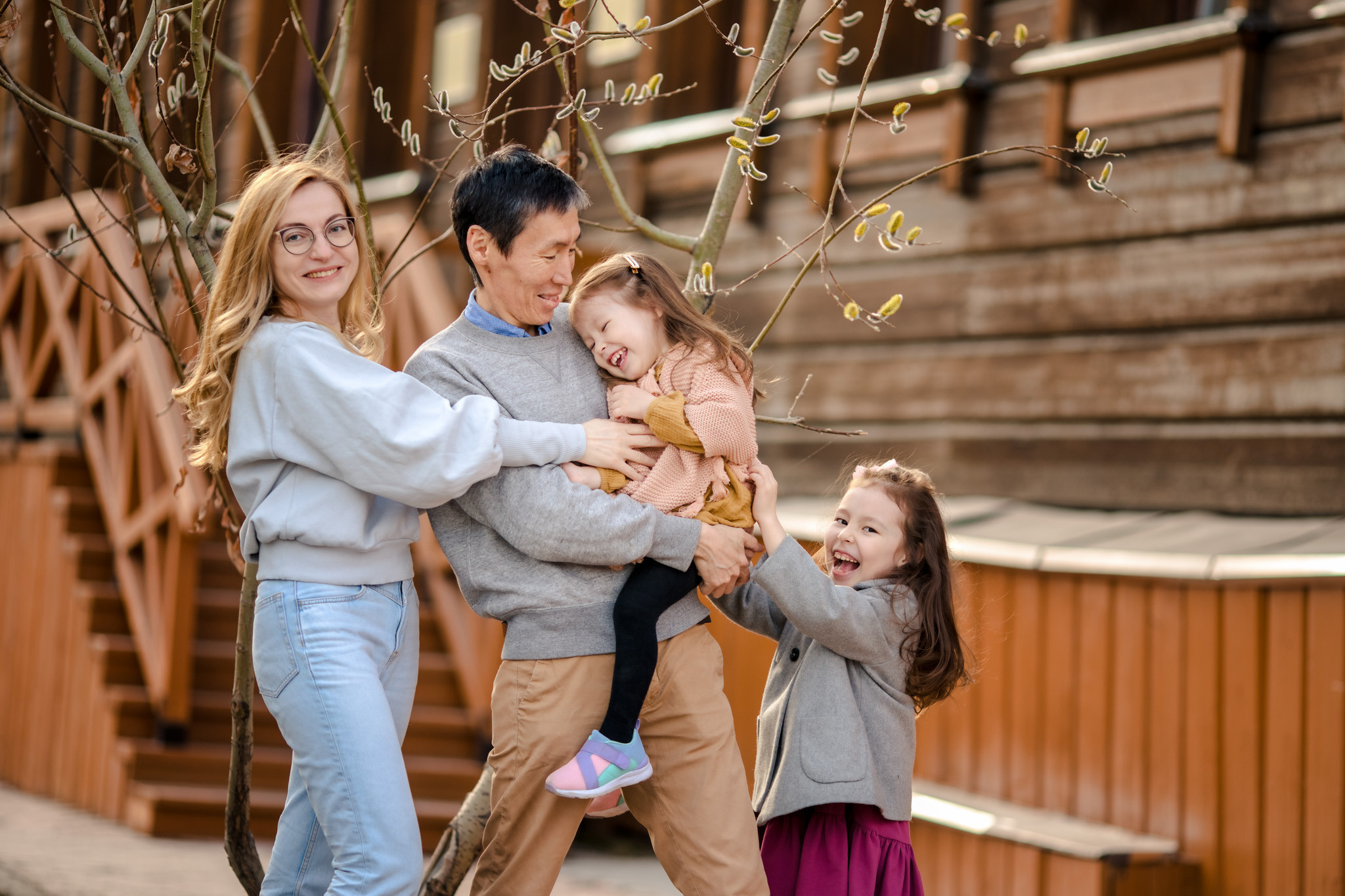 Фотосессия на улице. Семейный и детский фотограф в Якутске Анастасия Рыжикова