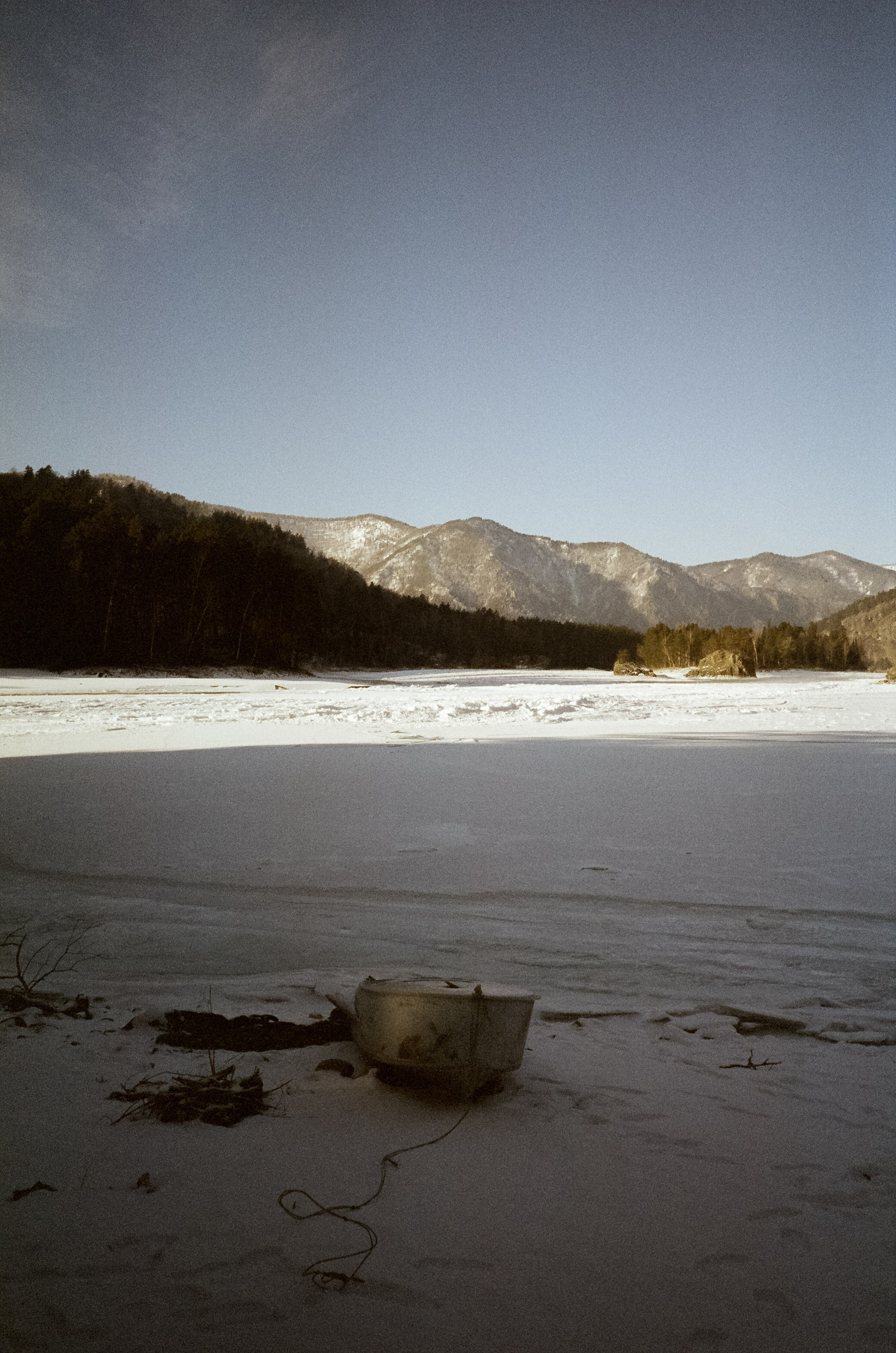 Кызыл-Таш. Зимний пляж. Фотограф-документалист Мария Осокина