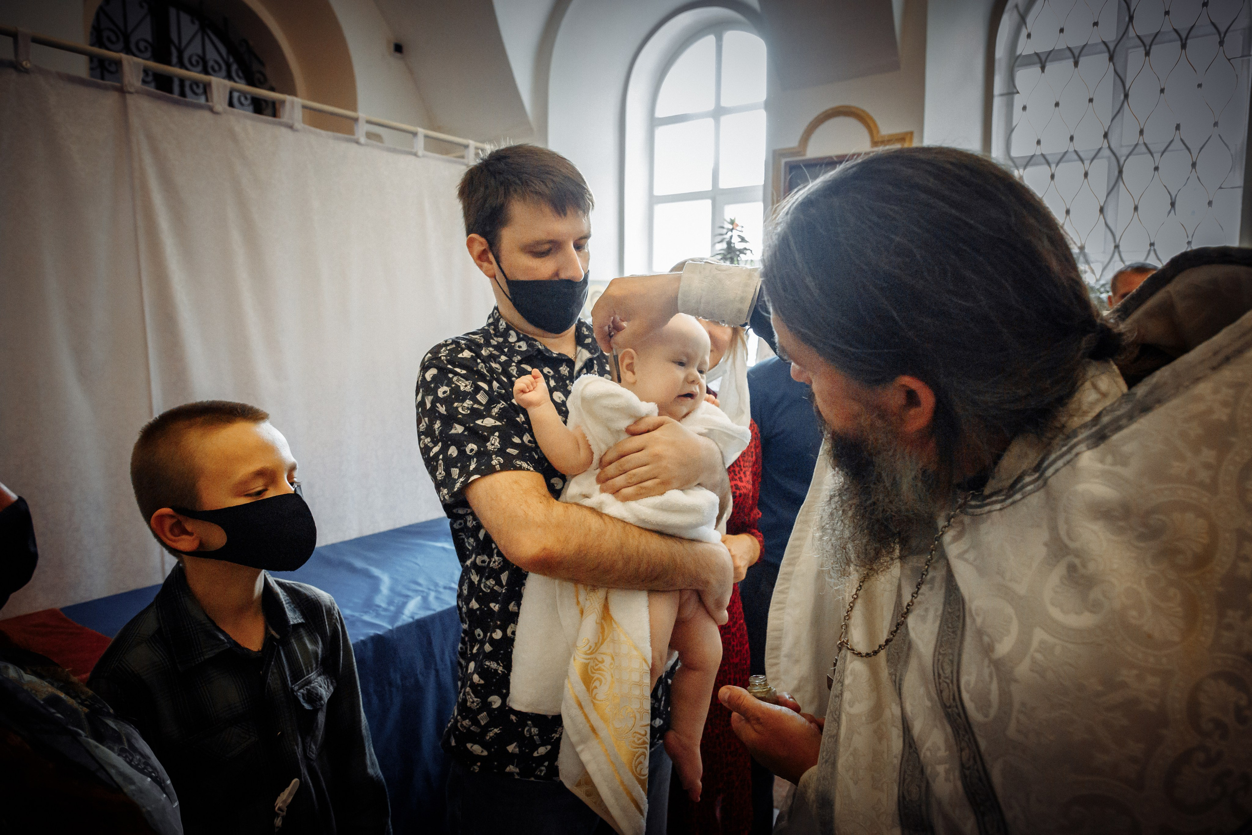 Крещение. Фотограф в Тюмени Алексей Модин