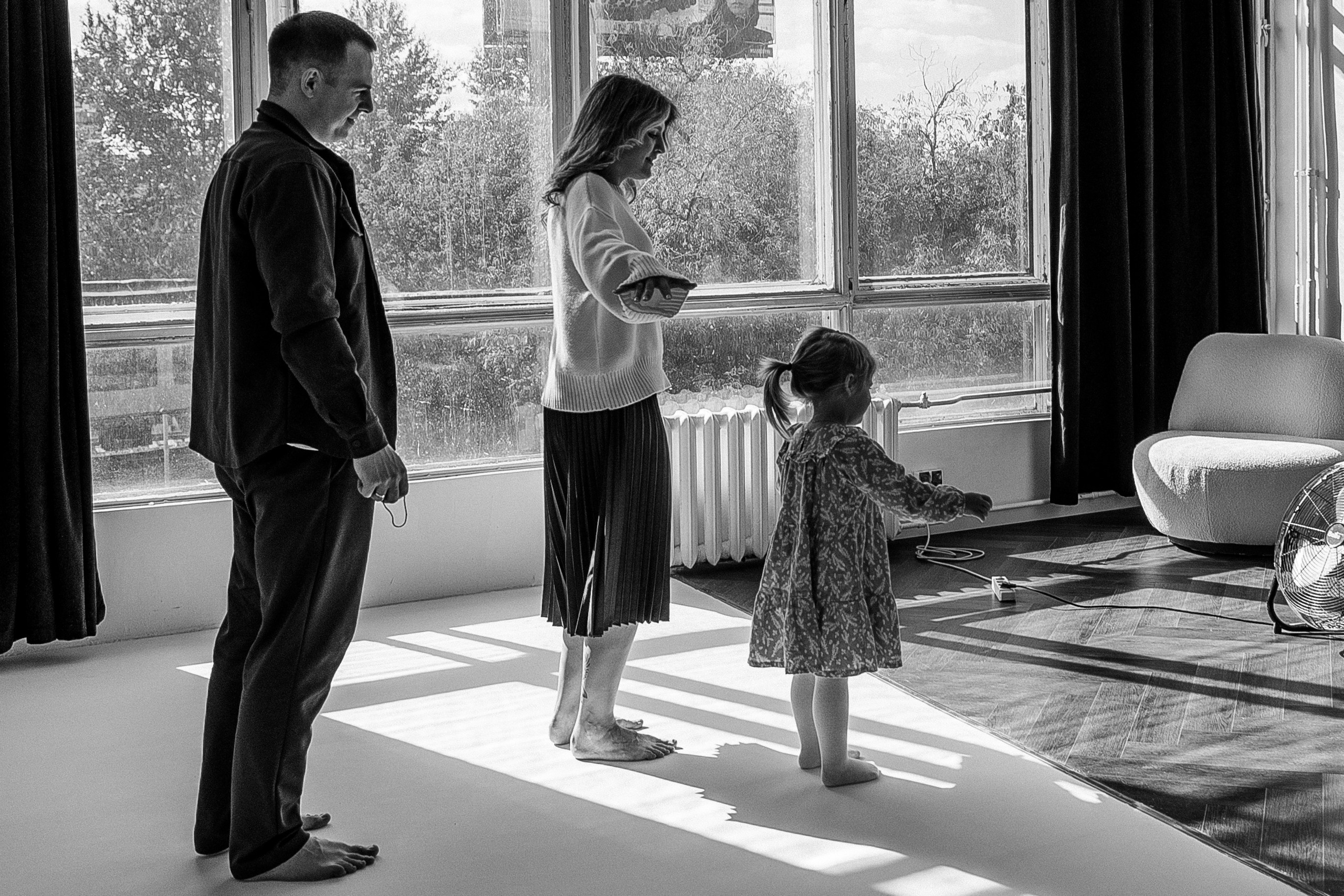 Евгения, Василиса и Михаил. Гаврилова Настя семейный фотограф lifestyle в Москве