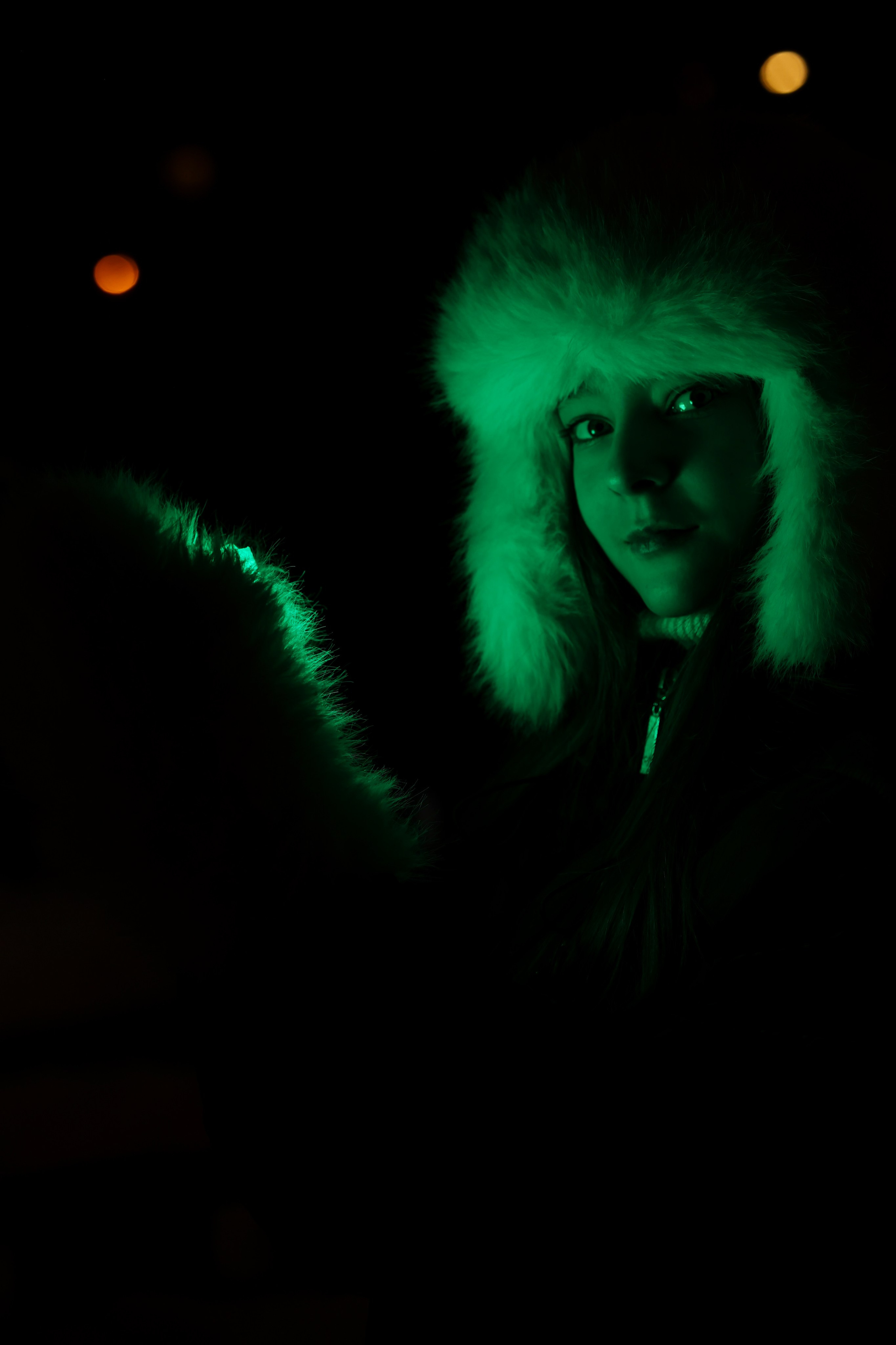 творческая съемка,  зимняя фотосъемка,  зимняя фотосессия, творческая фотосессия, ночная фотосессия