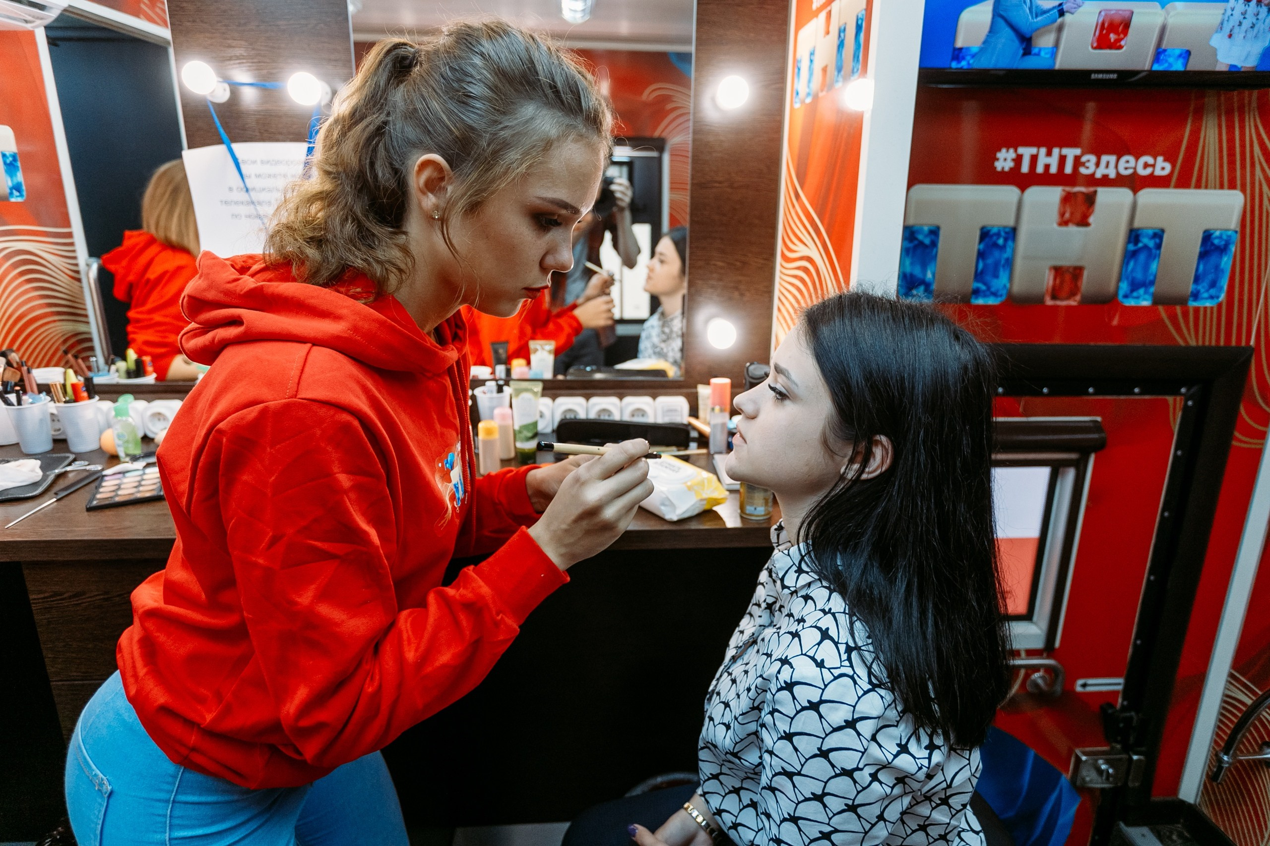 Попади на ТНТ @ Театральная площадь. Репортажный фотограф Максим Полянский. Москва, Санкт-Петербург, Красноярск