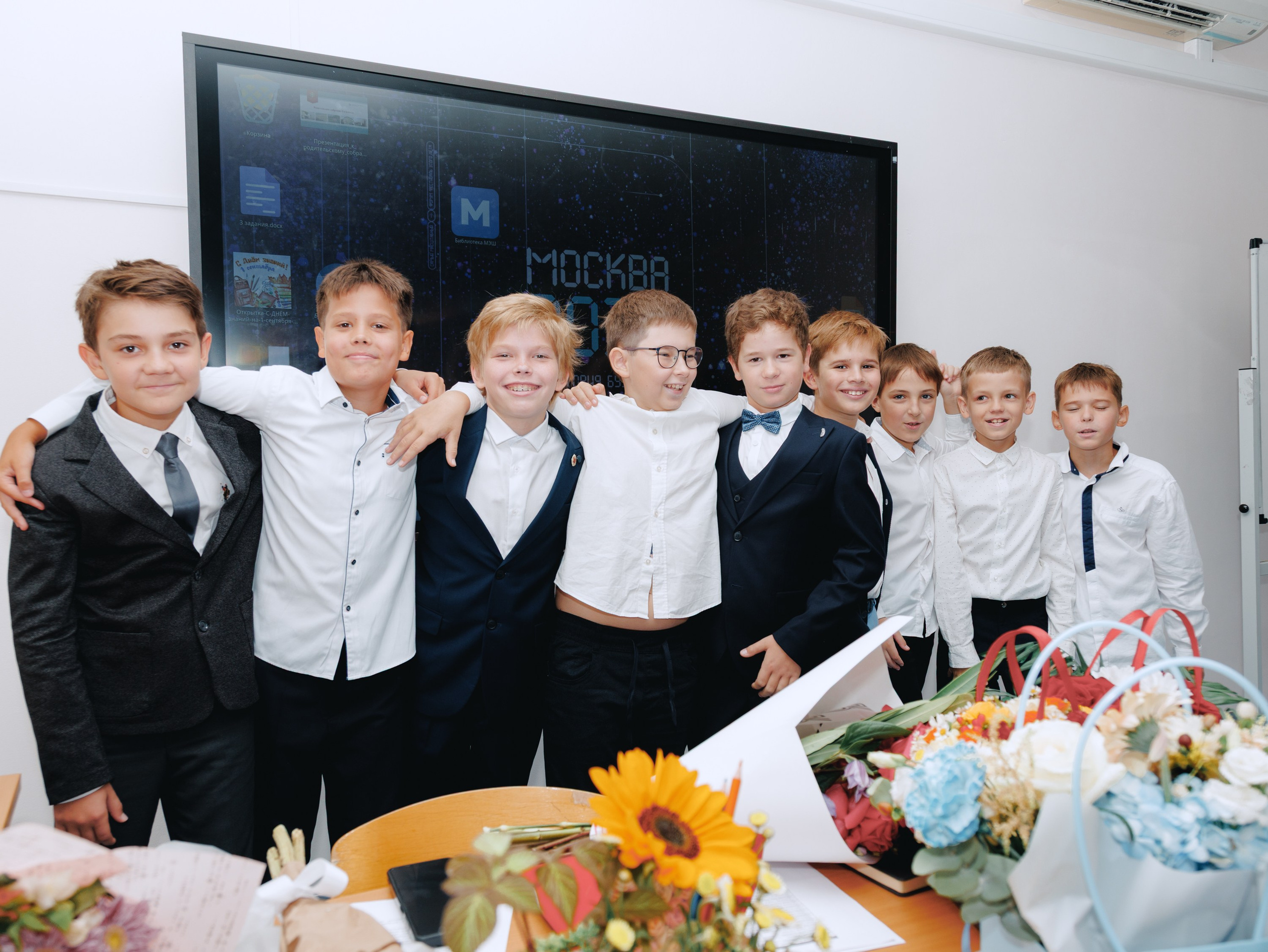 Школа 1 сентября. Фотограф Алексей Зозин в Москве