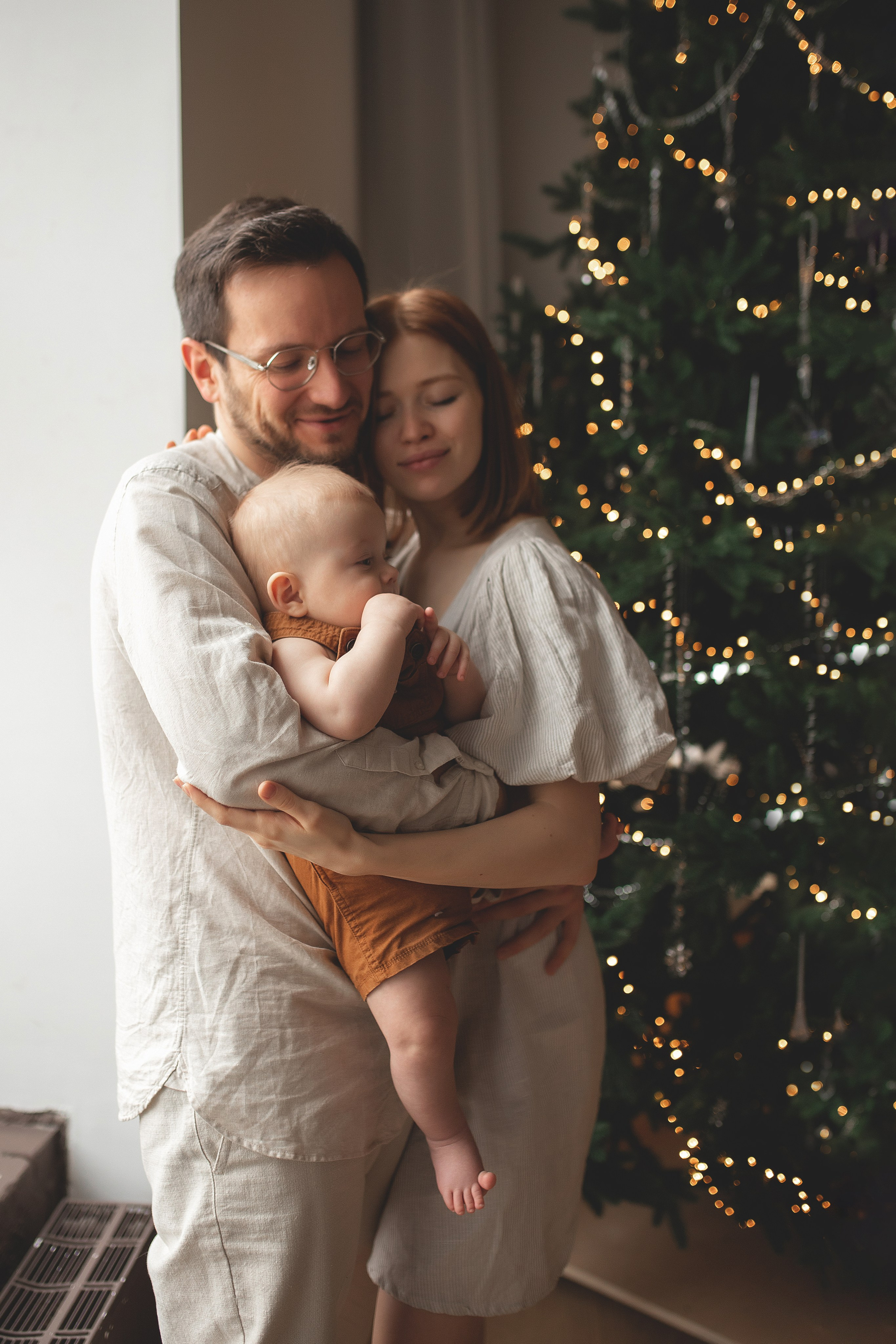 Семейная новогодняя история. Фотограф в Москве. Елизавета Косицына