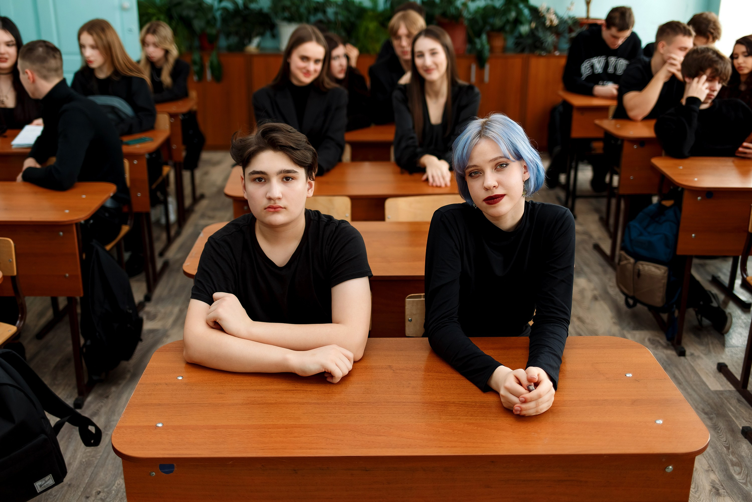 11 класс съемка в школе. Фотограф Любовь Корниенко, Примоский край