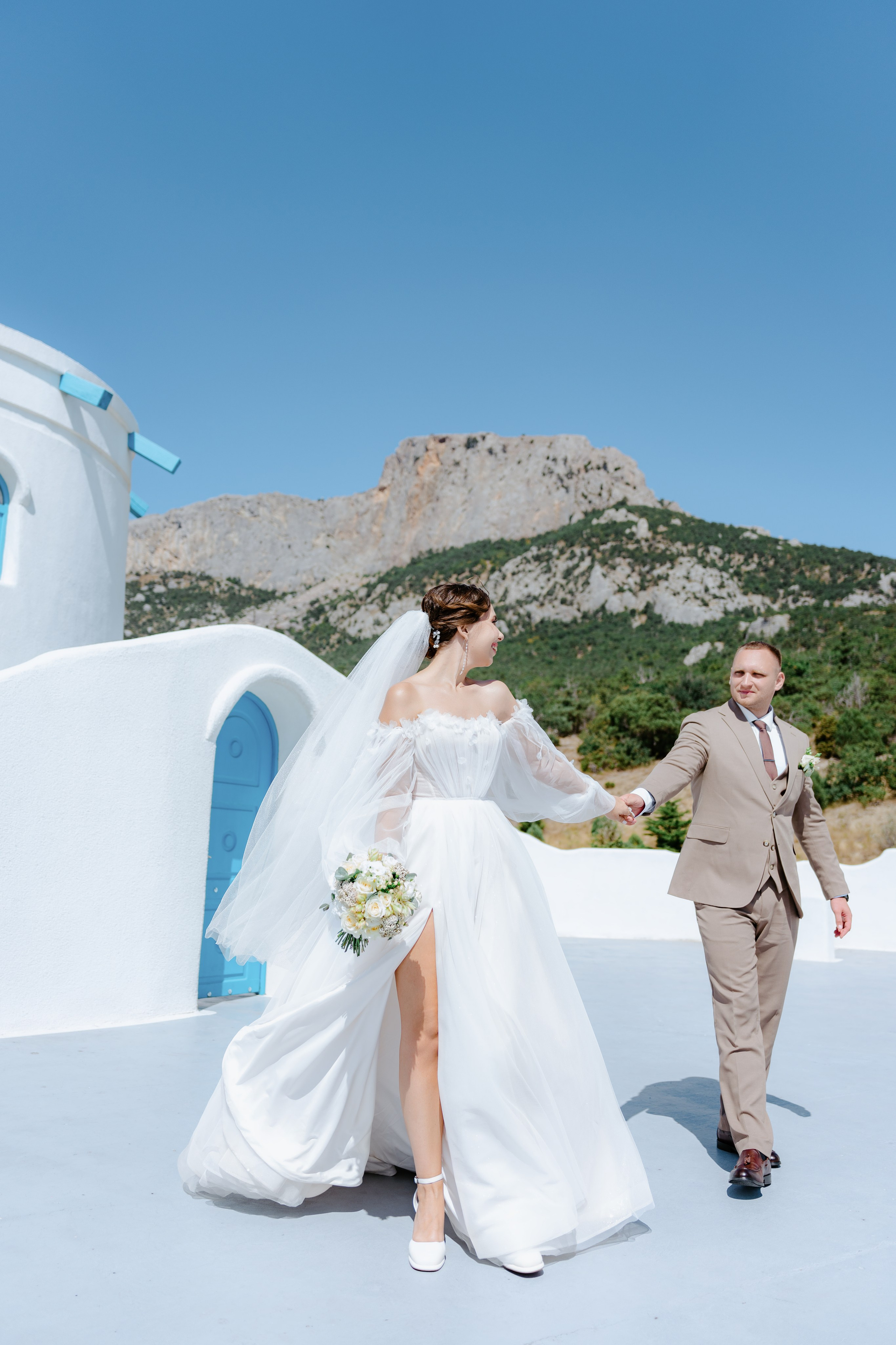 Свадебная фотосессия в Крыму. Портретный свадебный фотограф Крым | Евгения Щитенко