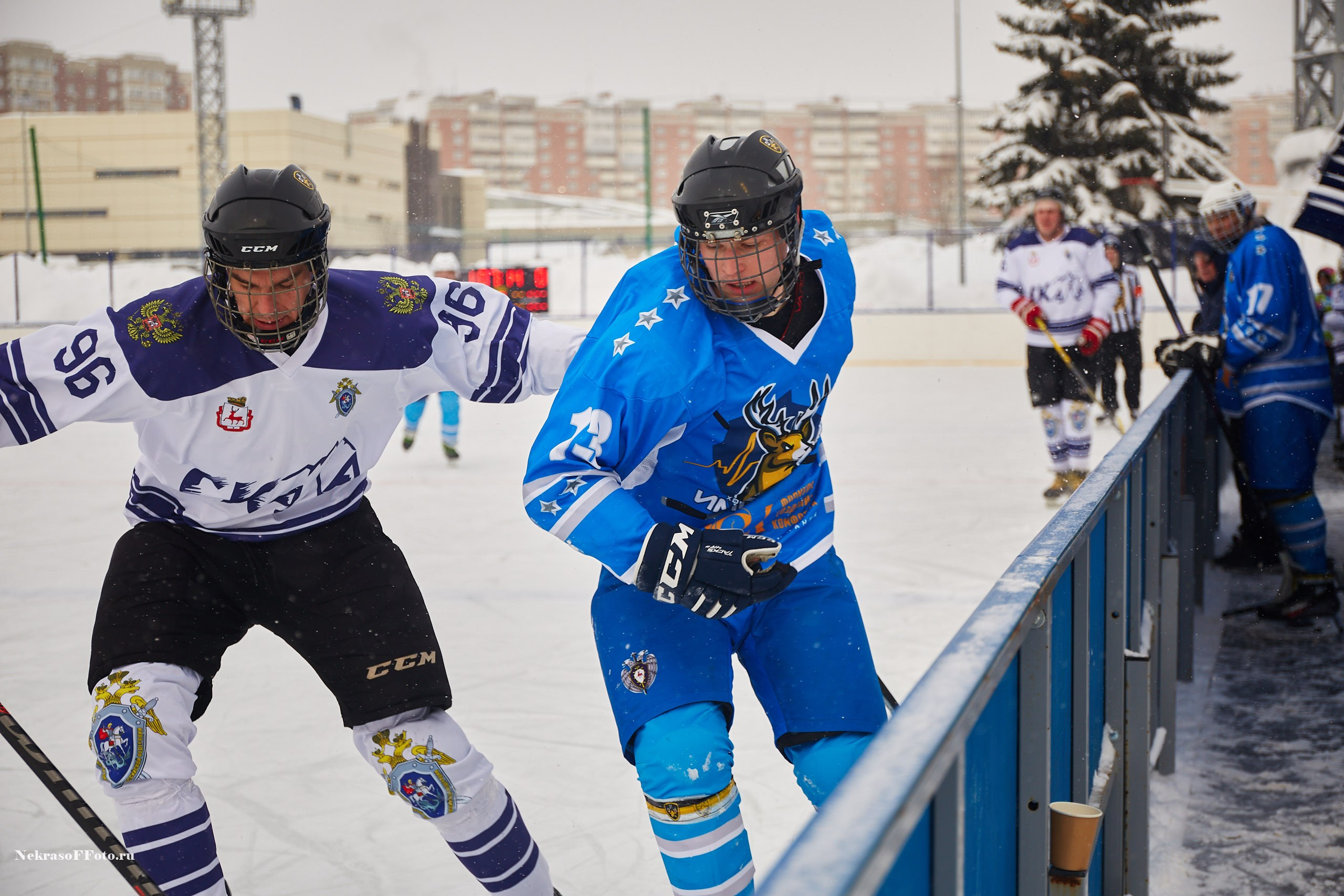 Турнир по хоккею «Русская классика» в рамках Офицерской хоккейной лиги. Спортивный фотограф Некрасов Денис