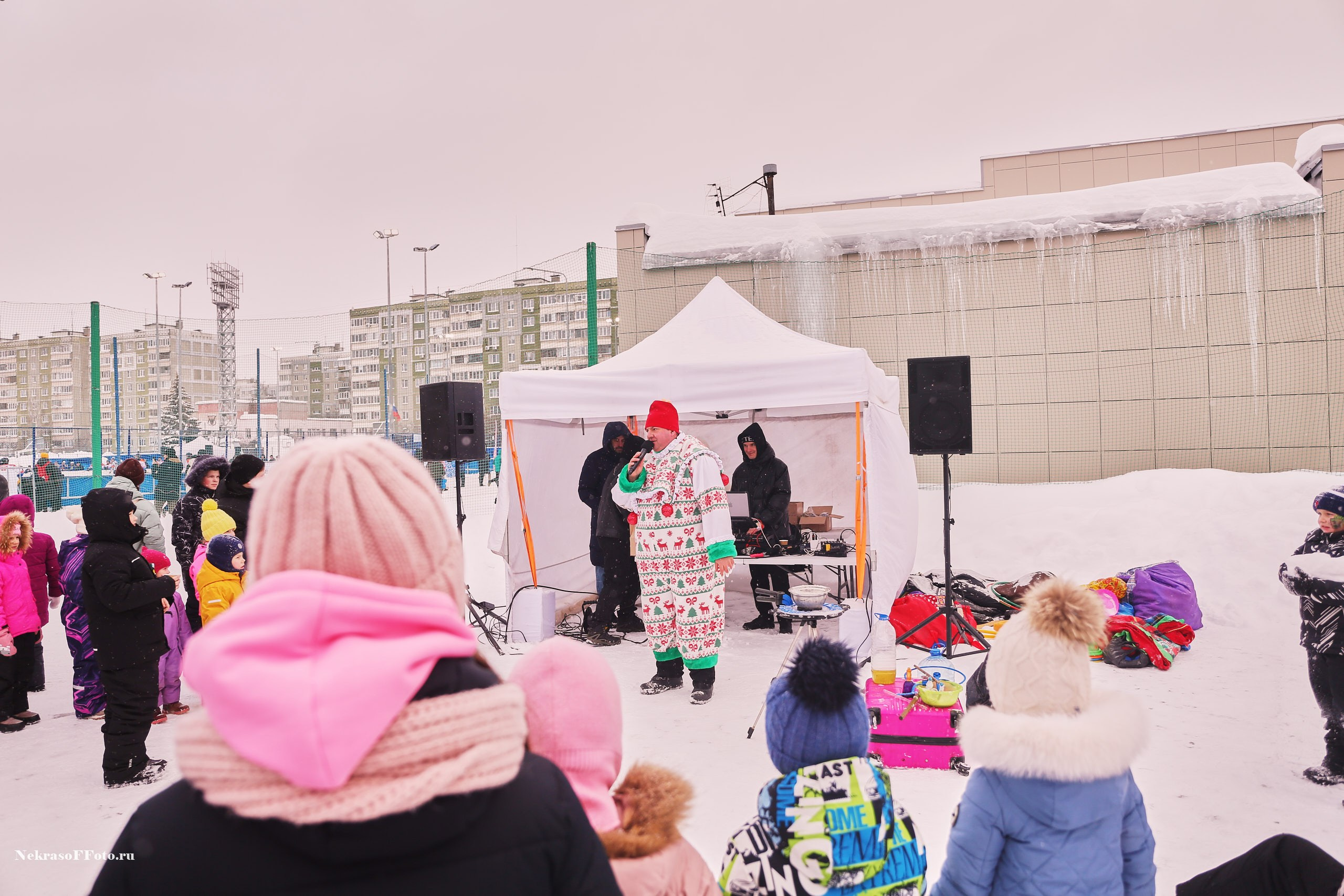 Турнир по хоккею «Русская классика» в рамках Офицерской хоккейной лиги. Спортивный фотограф Некрасов Денис