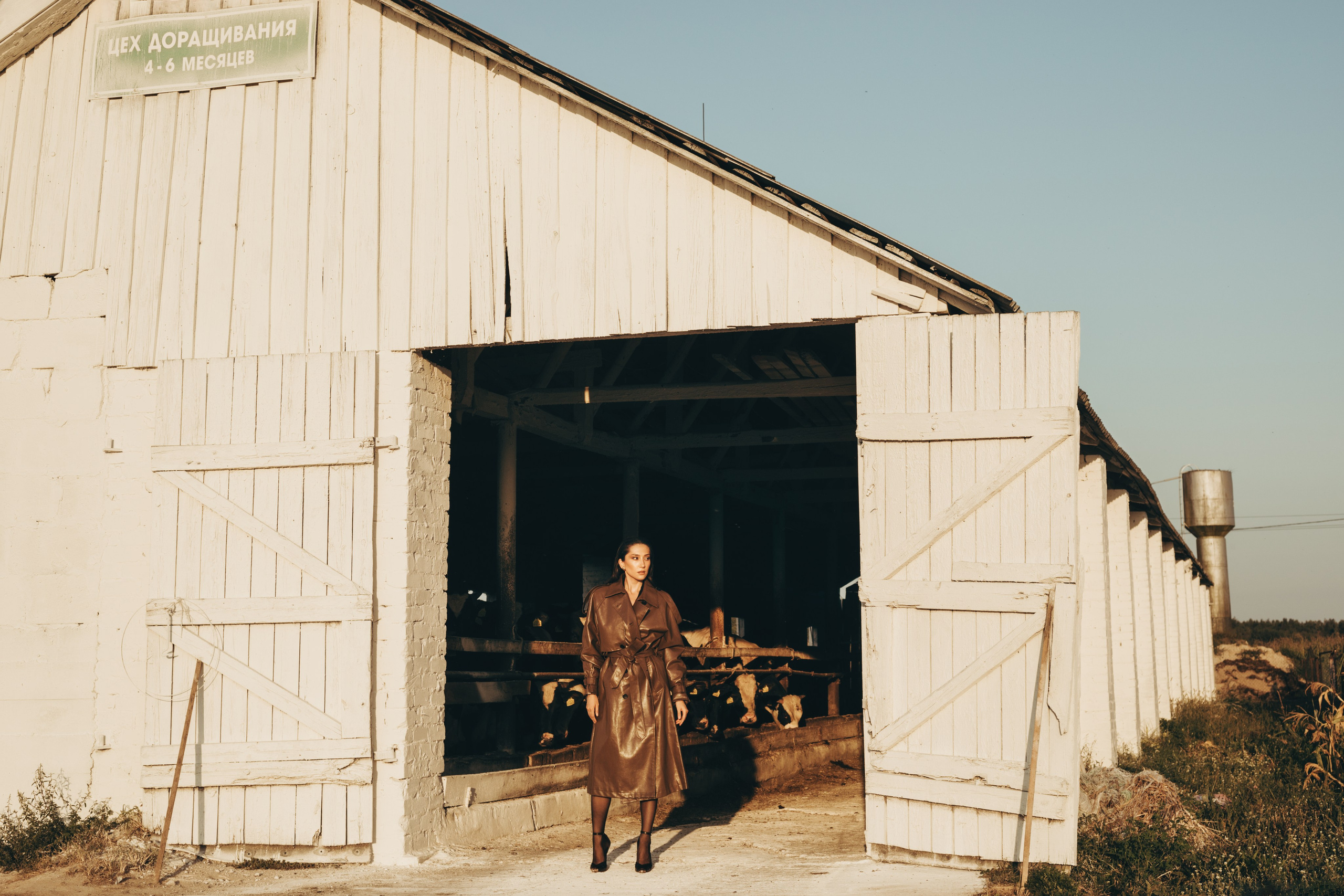 Фотосессия в деревне. Фотограф г. Москва