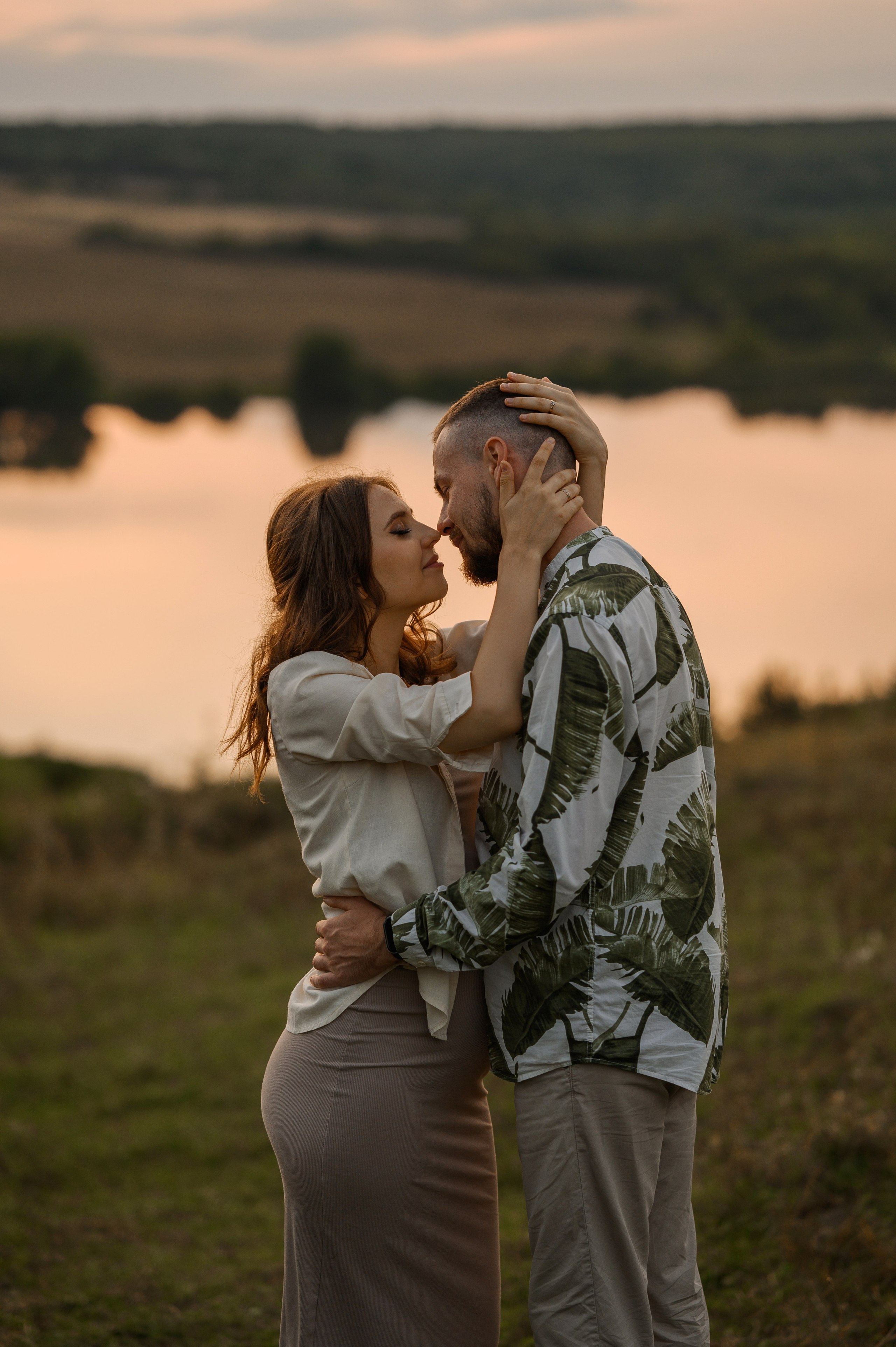 Игорь и Анастасия на закате. Свадебный и семейный Фотограф в Пензе Татьяна Лапоногова