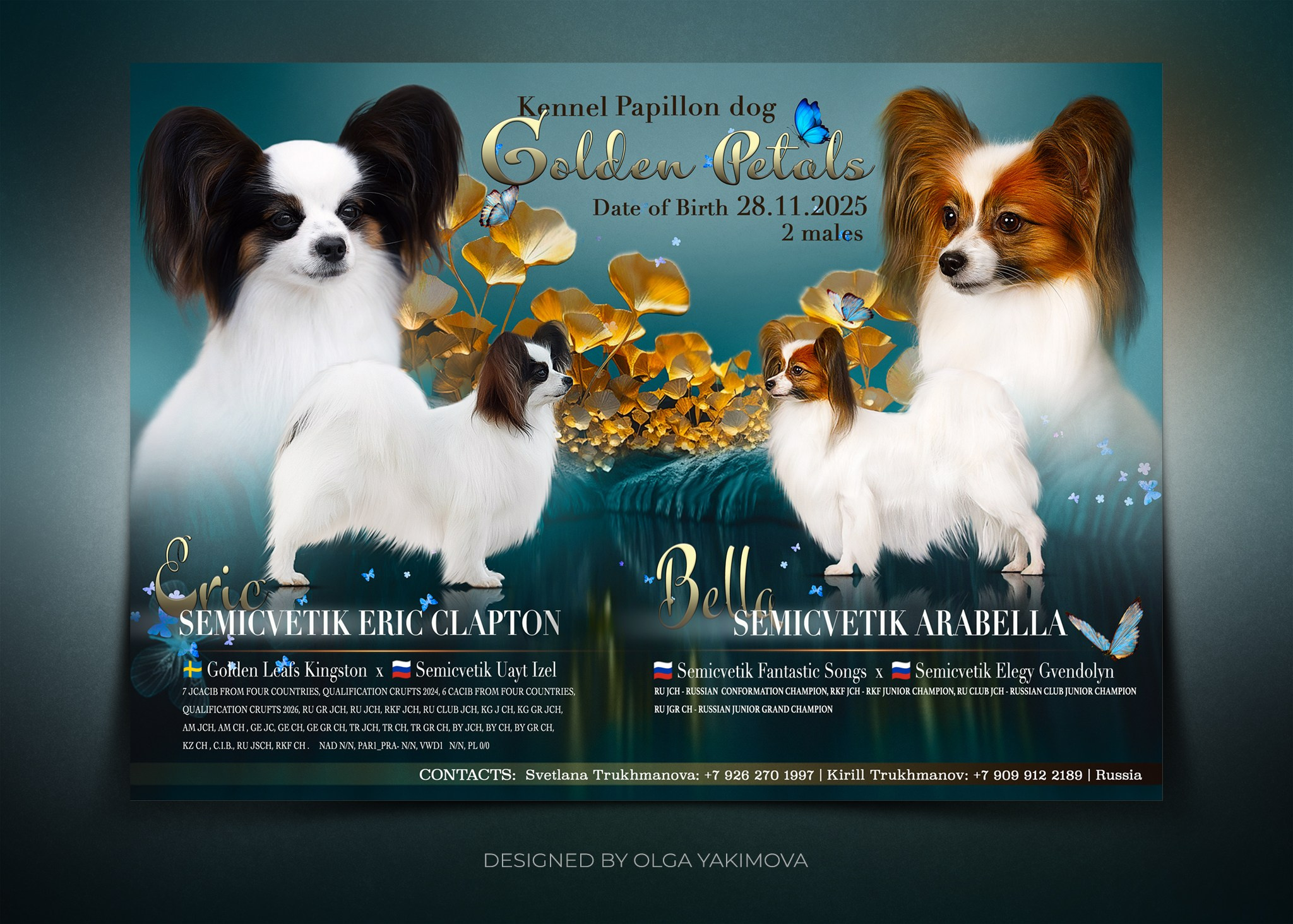 Animal presentation. Фотограф