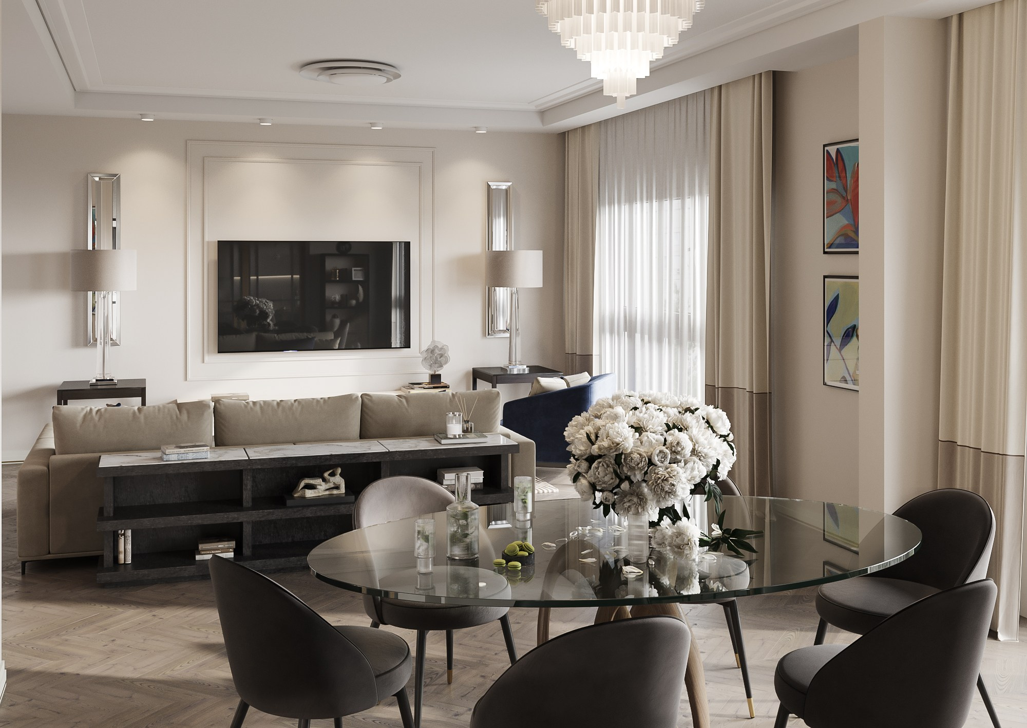 Берлин. Дизайн Марина Павлюченкова. 3D визуализатор интерьеров Ксения Жарко