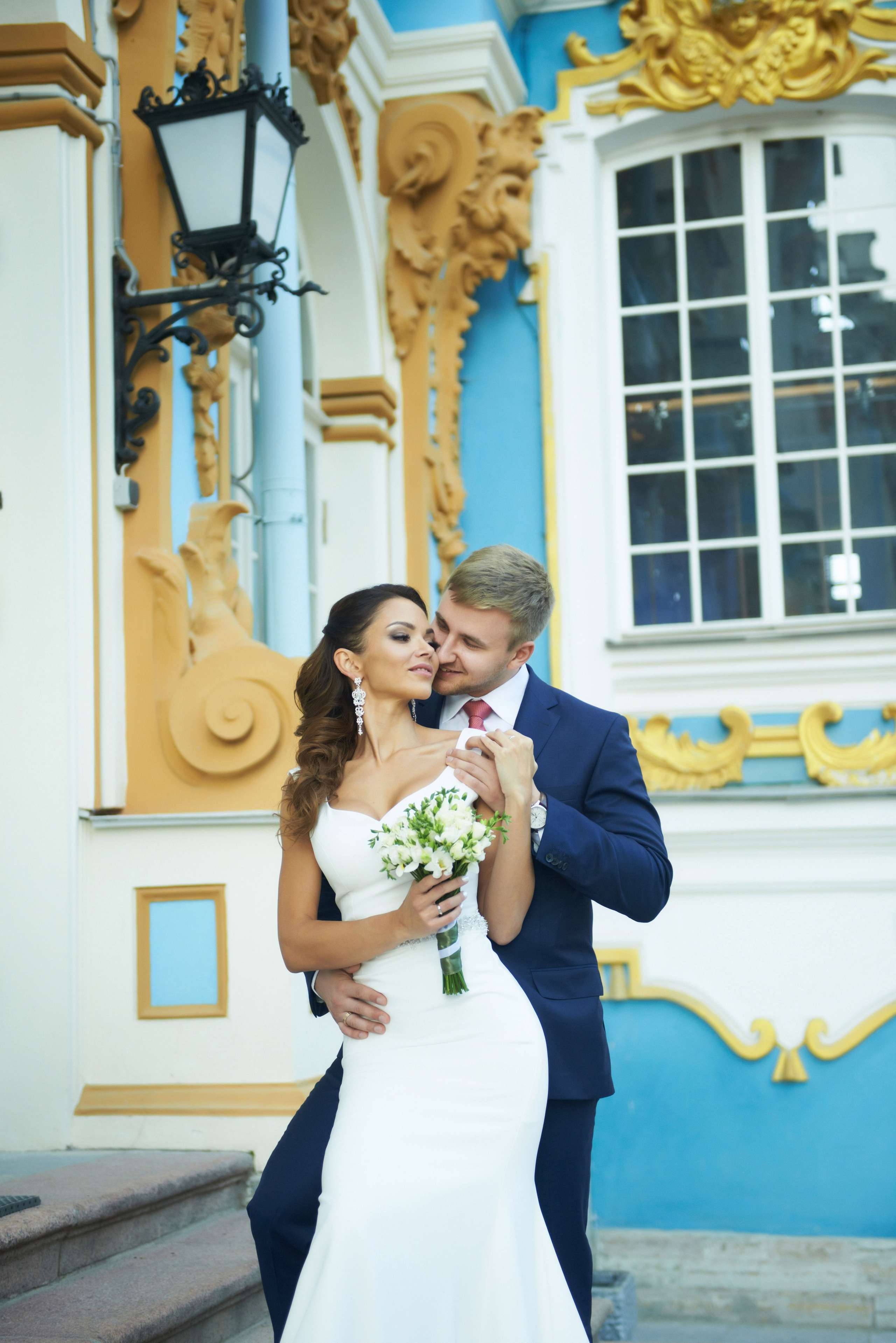 Максим и Наталья (свадебная фотосессия в Пушкине в Екатерининском парке). Портретный, семейный и свадебный фотограф в Санкт-Петербурге и в Пушкине Ширяев Денис