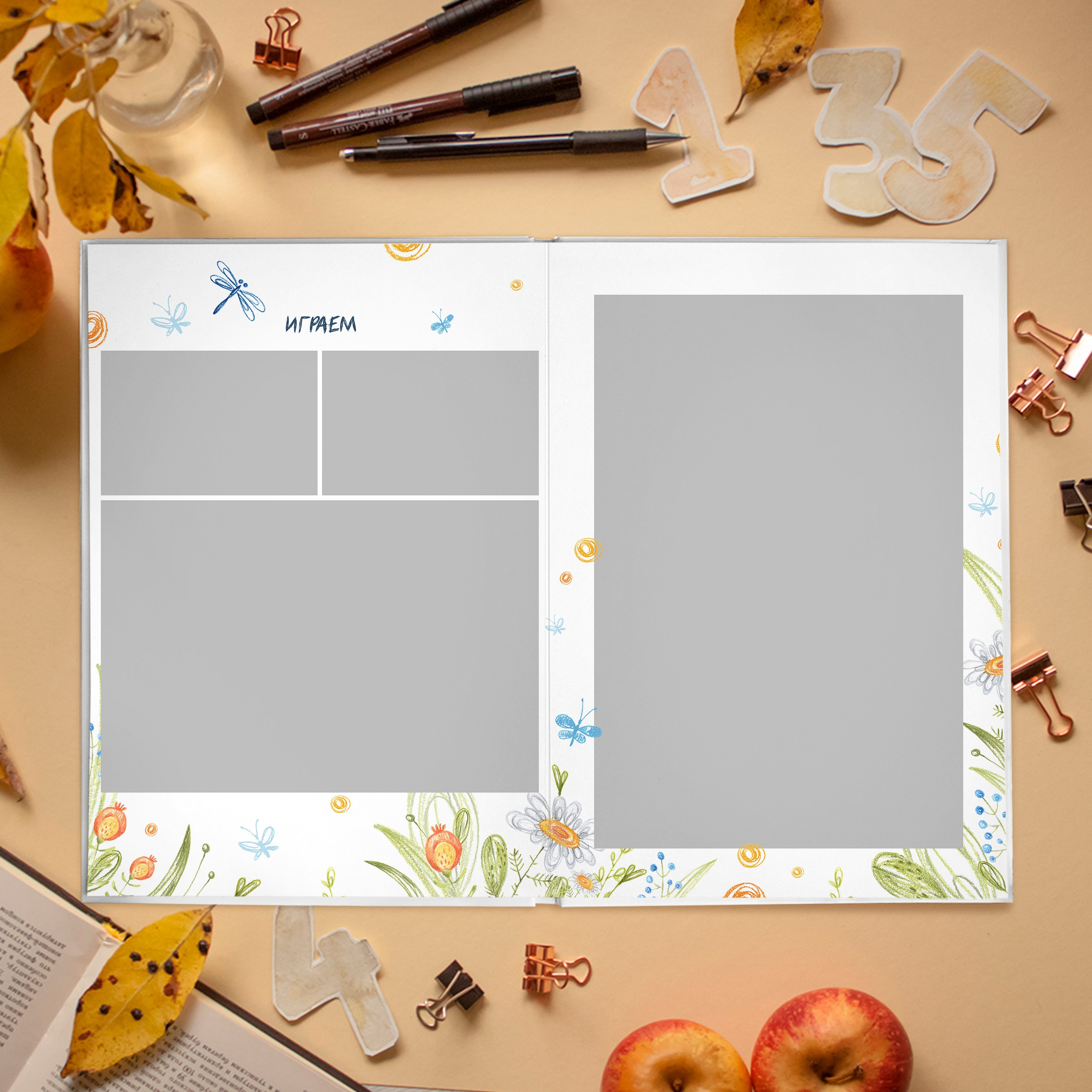 Дизайны фотокниг для детского сада. REPEYBOOK | Выпускные альбомы для детского сада и класса