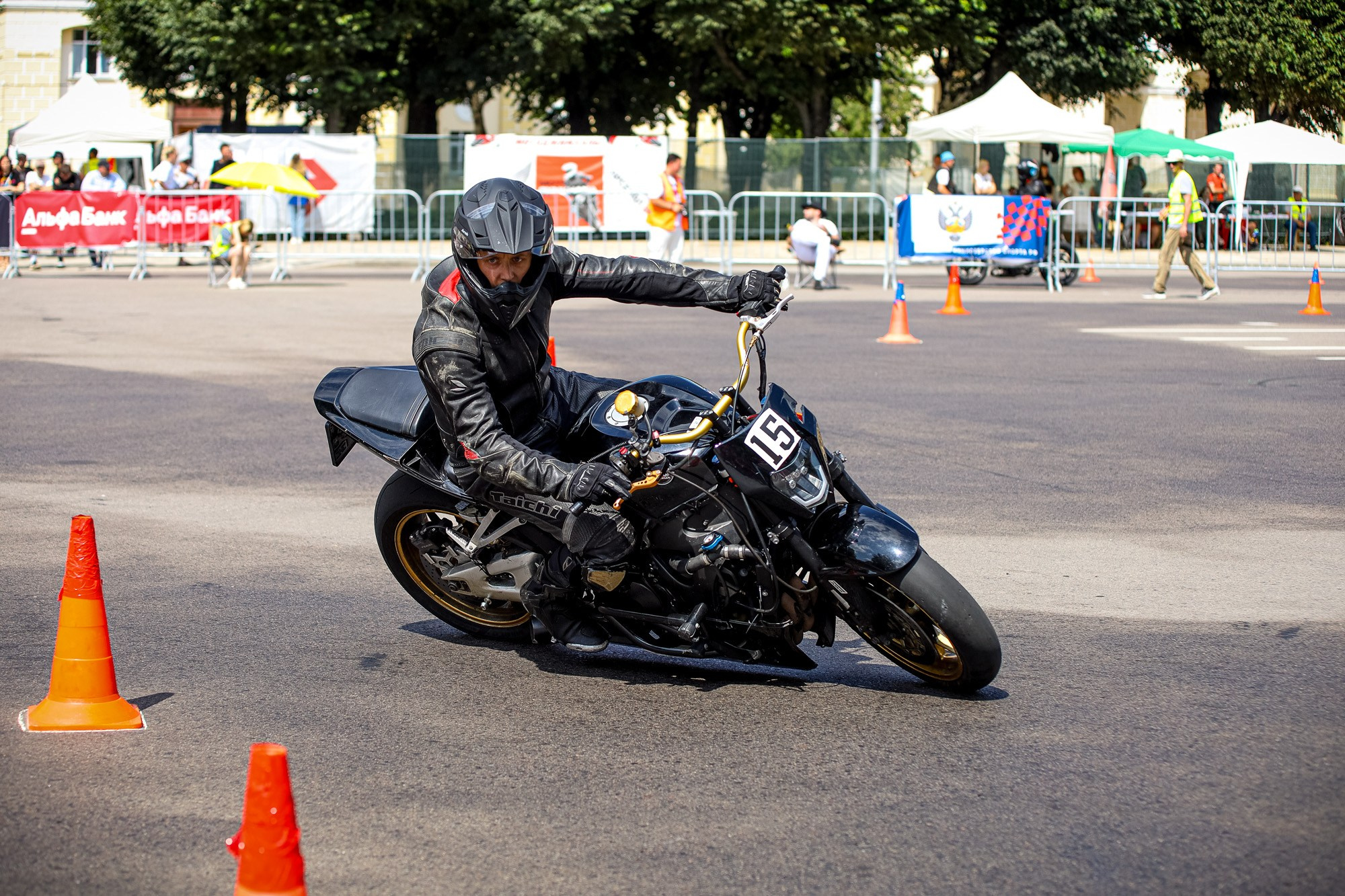 Кубок России по фигурному управлению мотоциклом. Спортивный фотограф Вадим Добедченков