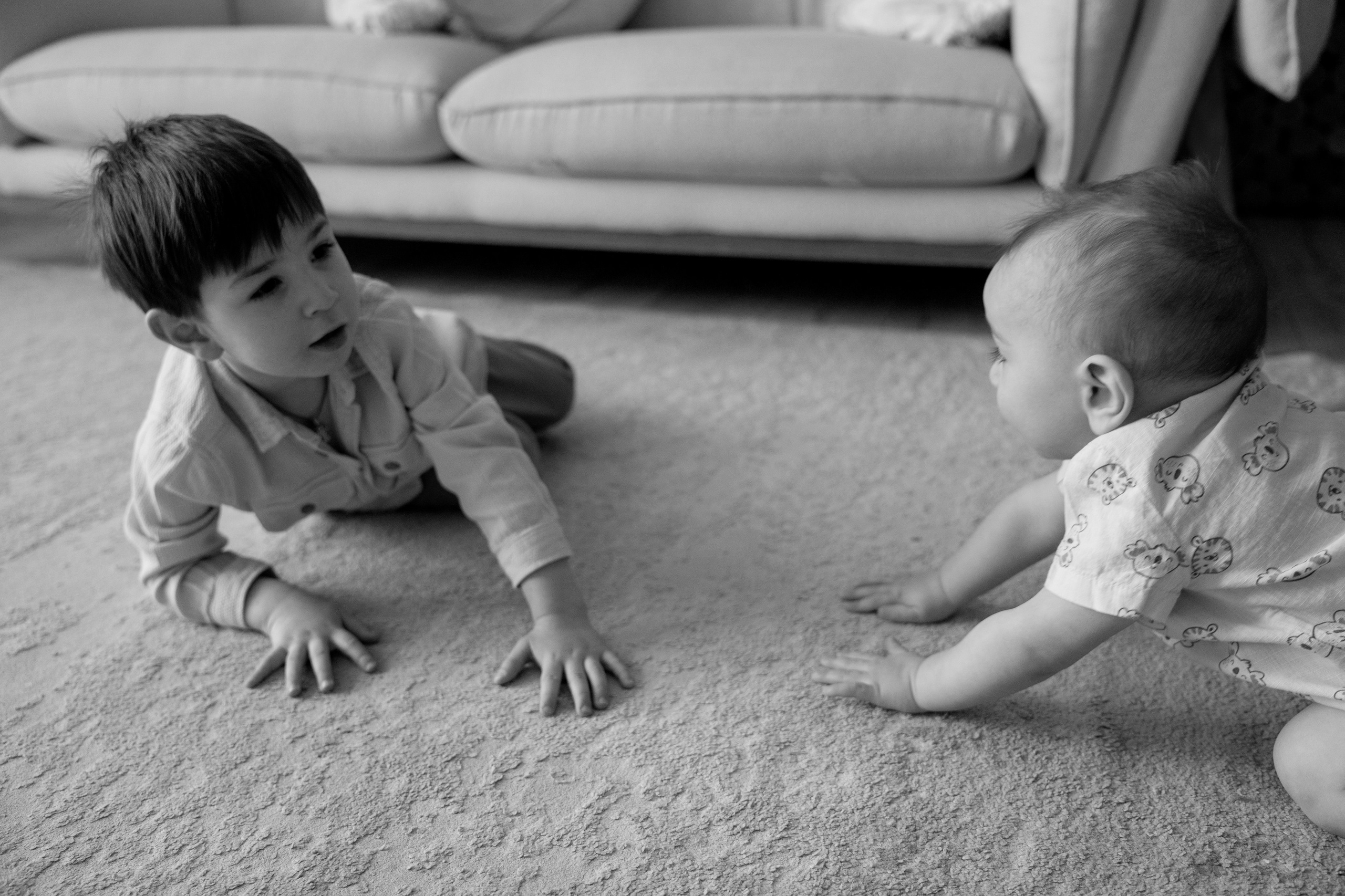 Семейная фотосессия в студии. Портретный фотограф Олеся Владимирова в Москве