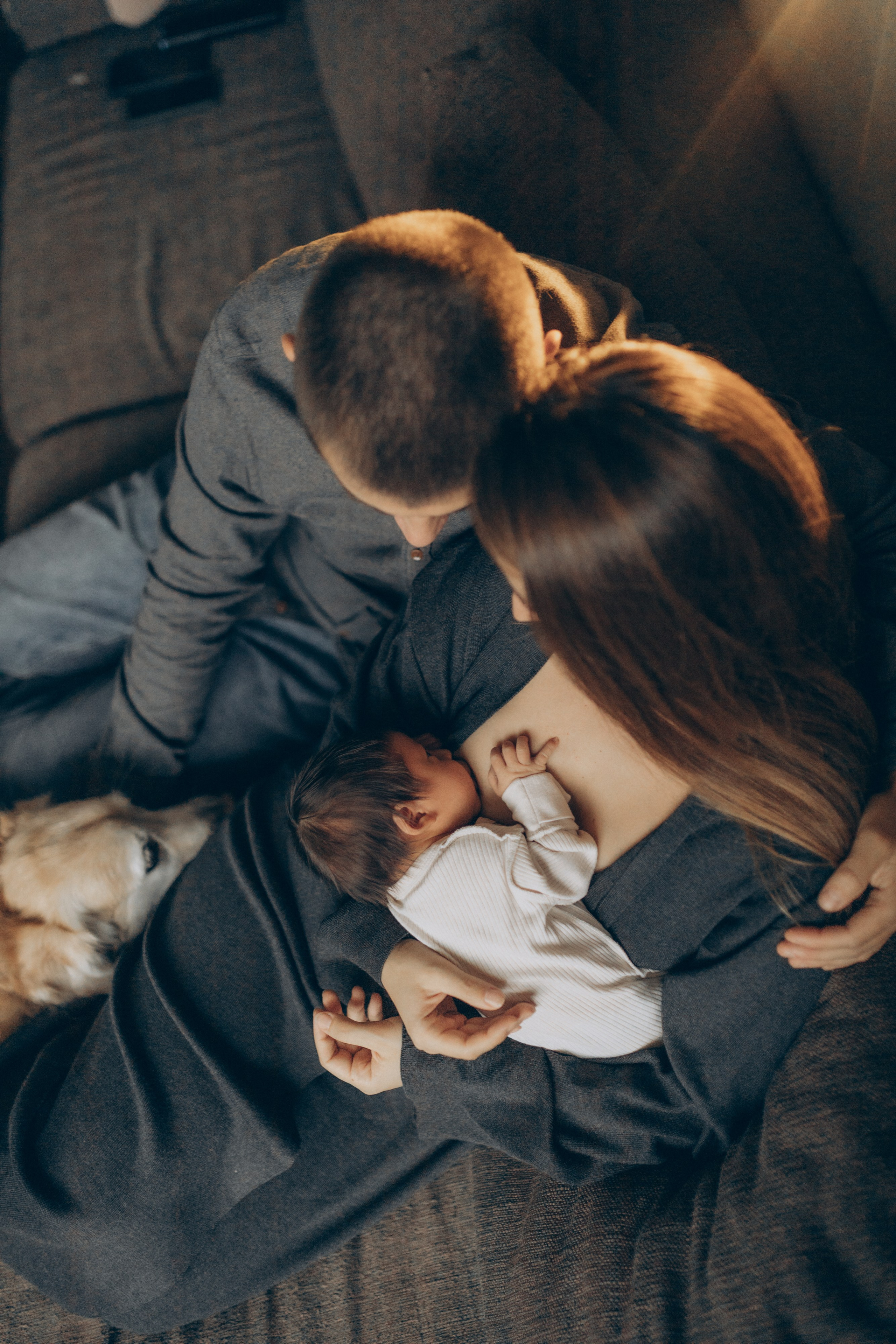 Вика, Вова и Федя. Семейный фотограф и фотограф на роды в Ростове-на-Дону Мухина Виктория