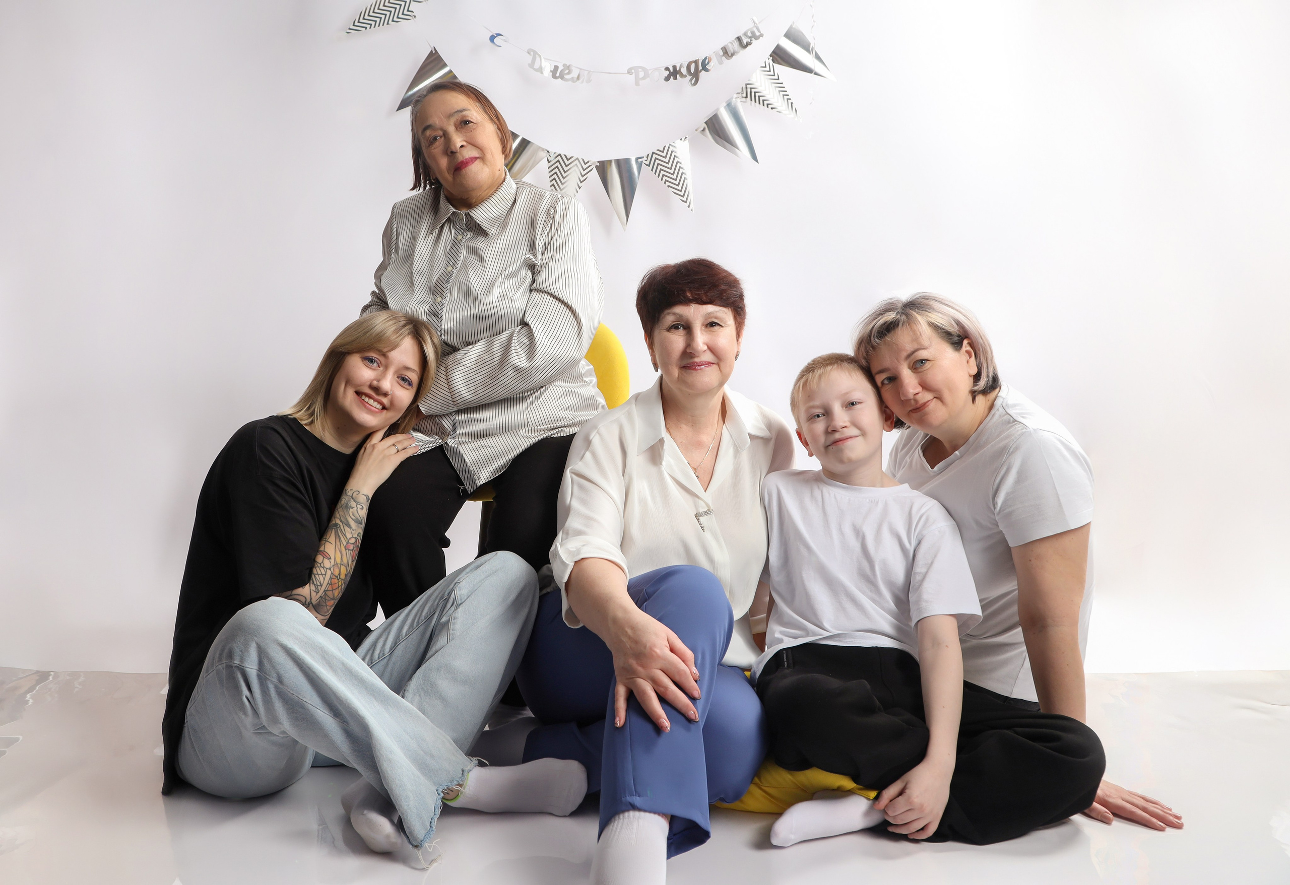 Семейные портреты. Фотограф Ирина Смолина в г. Шимановске/Амурская область