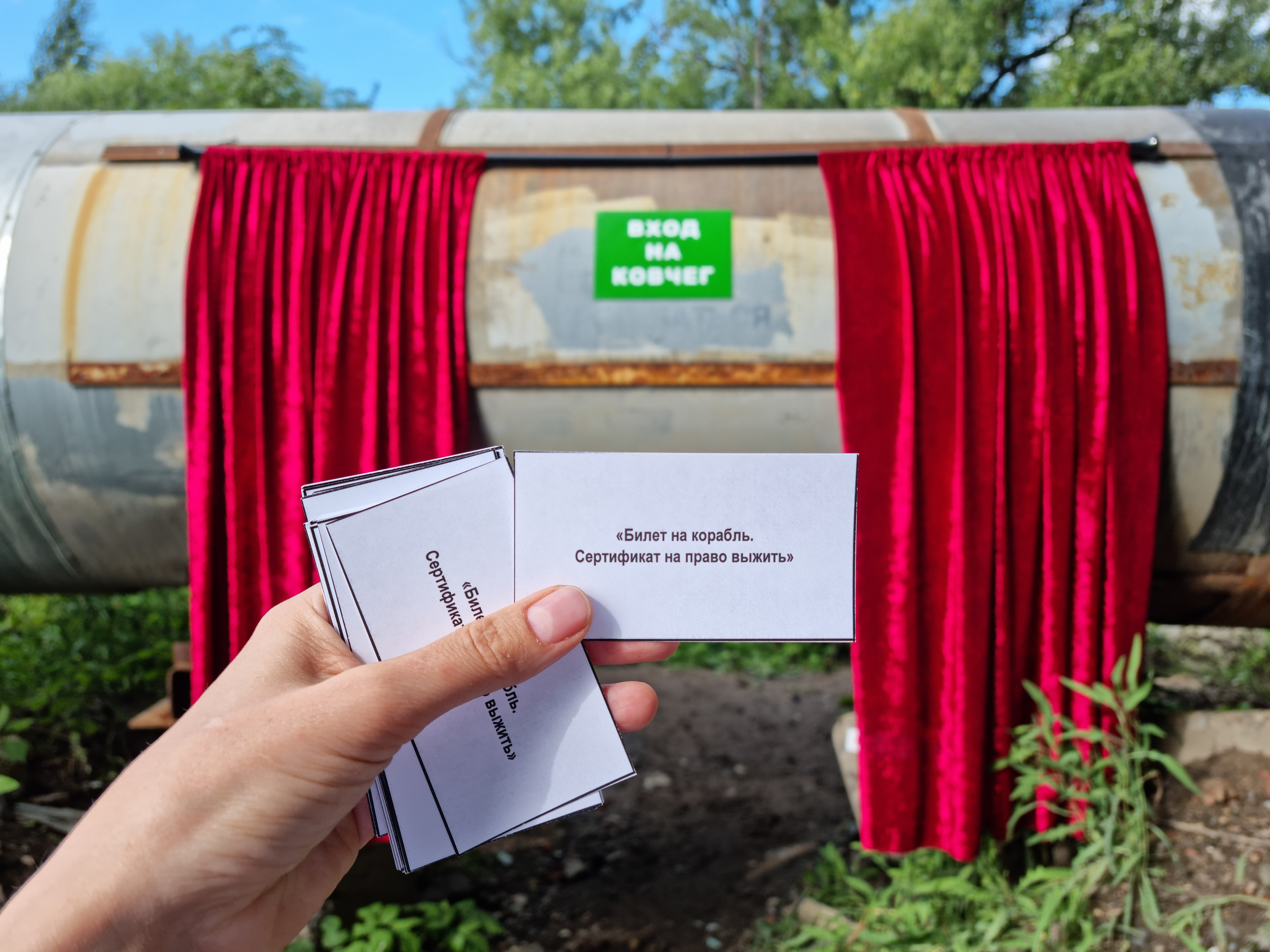 Вошедшие в ковчег. Ангелина Богданова, междисциплинарная художница