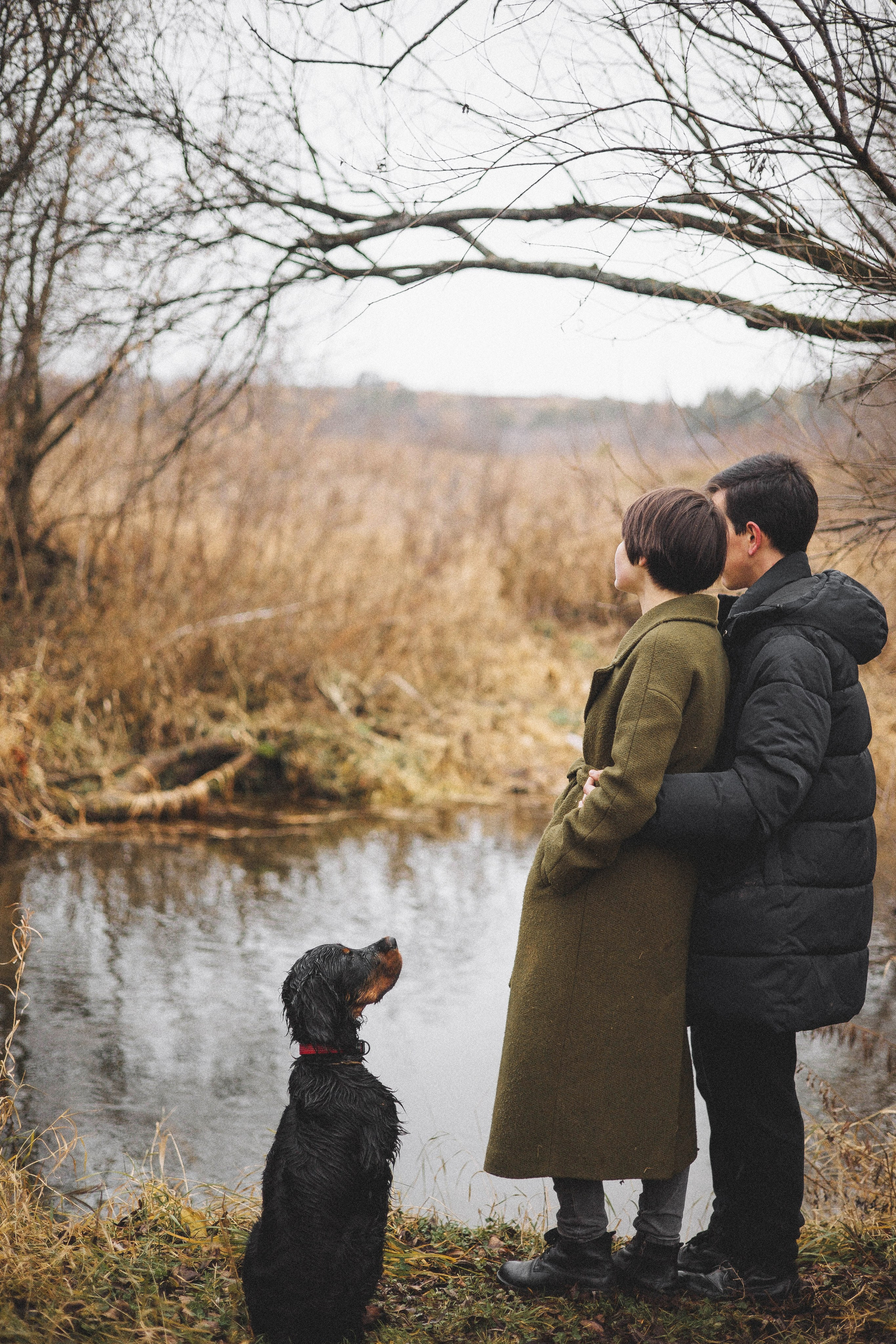 Даша, Глеб, Барс и Бруно. Фотограф-анималист Богданова Полина