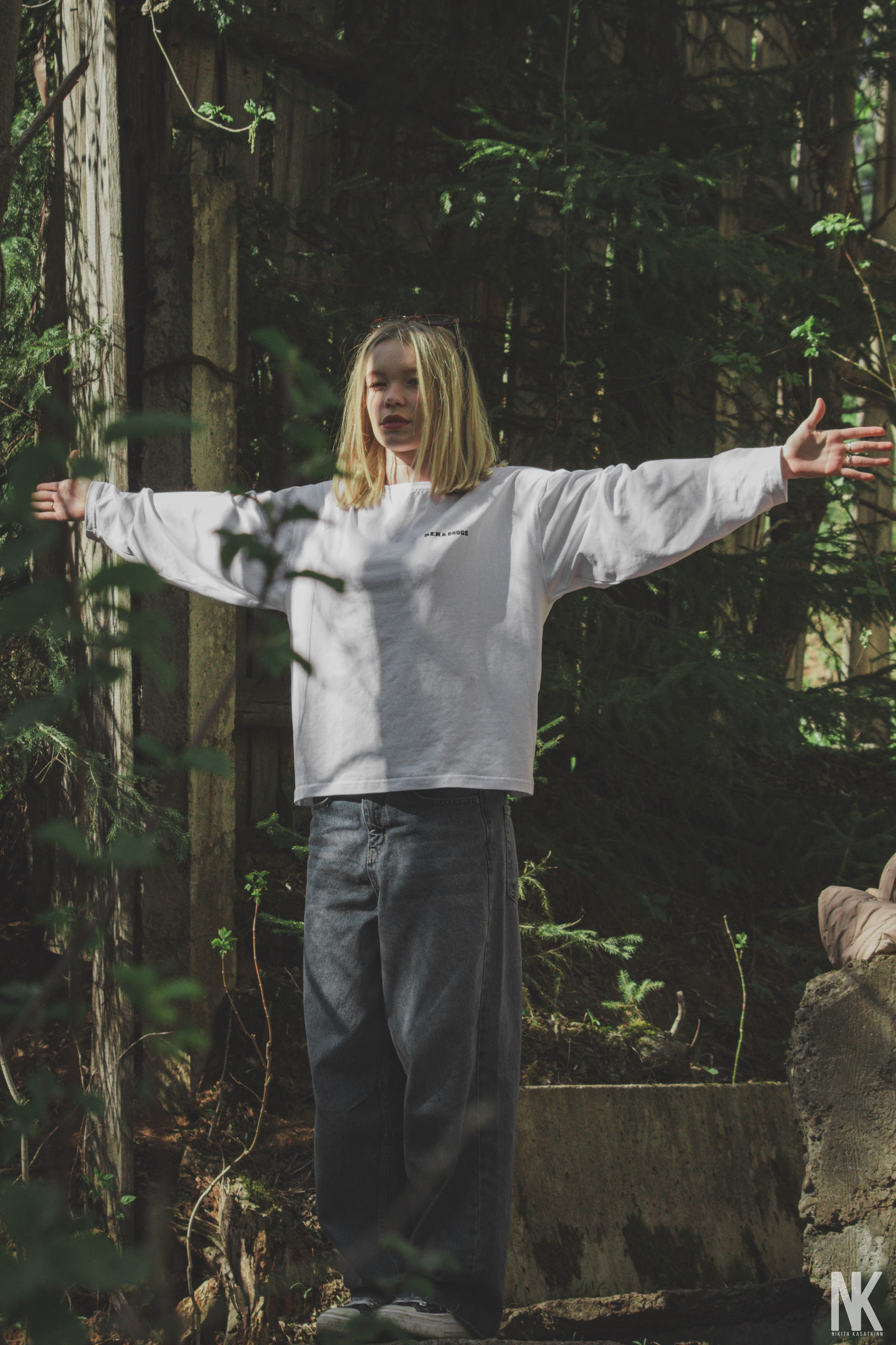 Саша. Фотосессия в лесу. Касаткин Никита. Фотограф