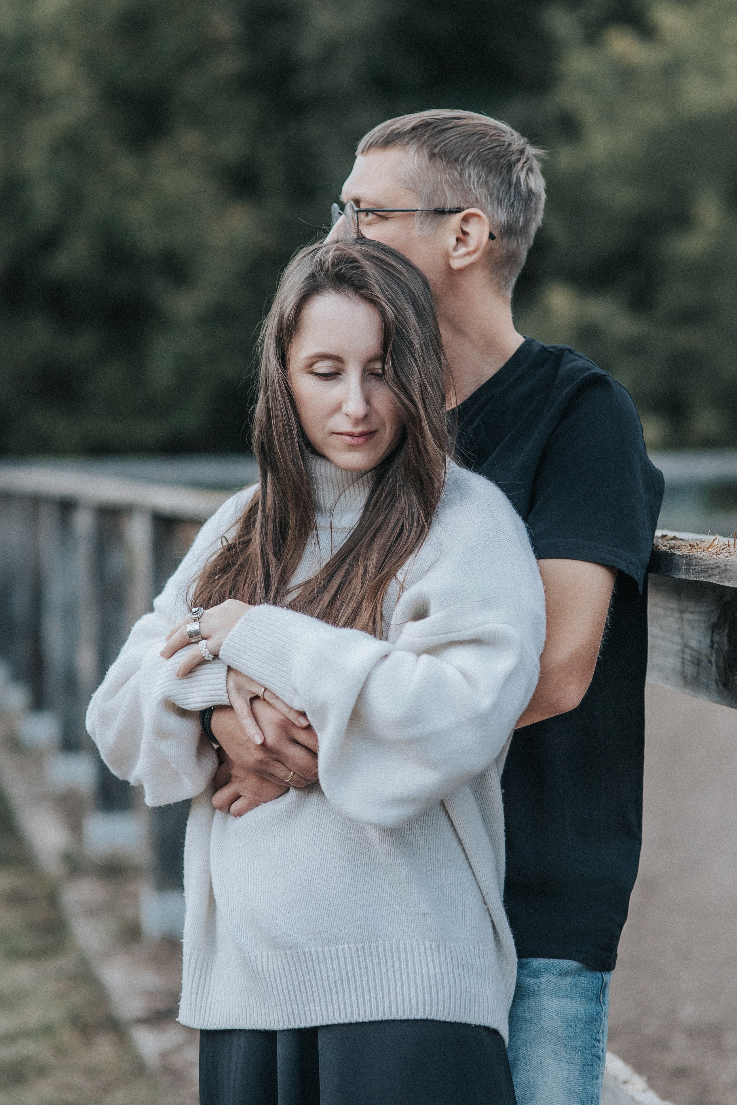 Большая семья и черный конь Султан. Семейный фотограф в Москве Наталья Чуб, заказать Фотокнигу