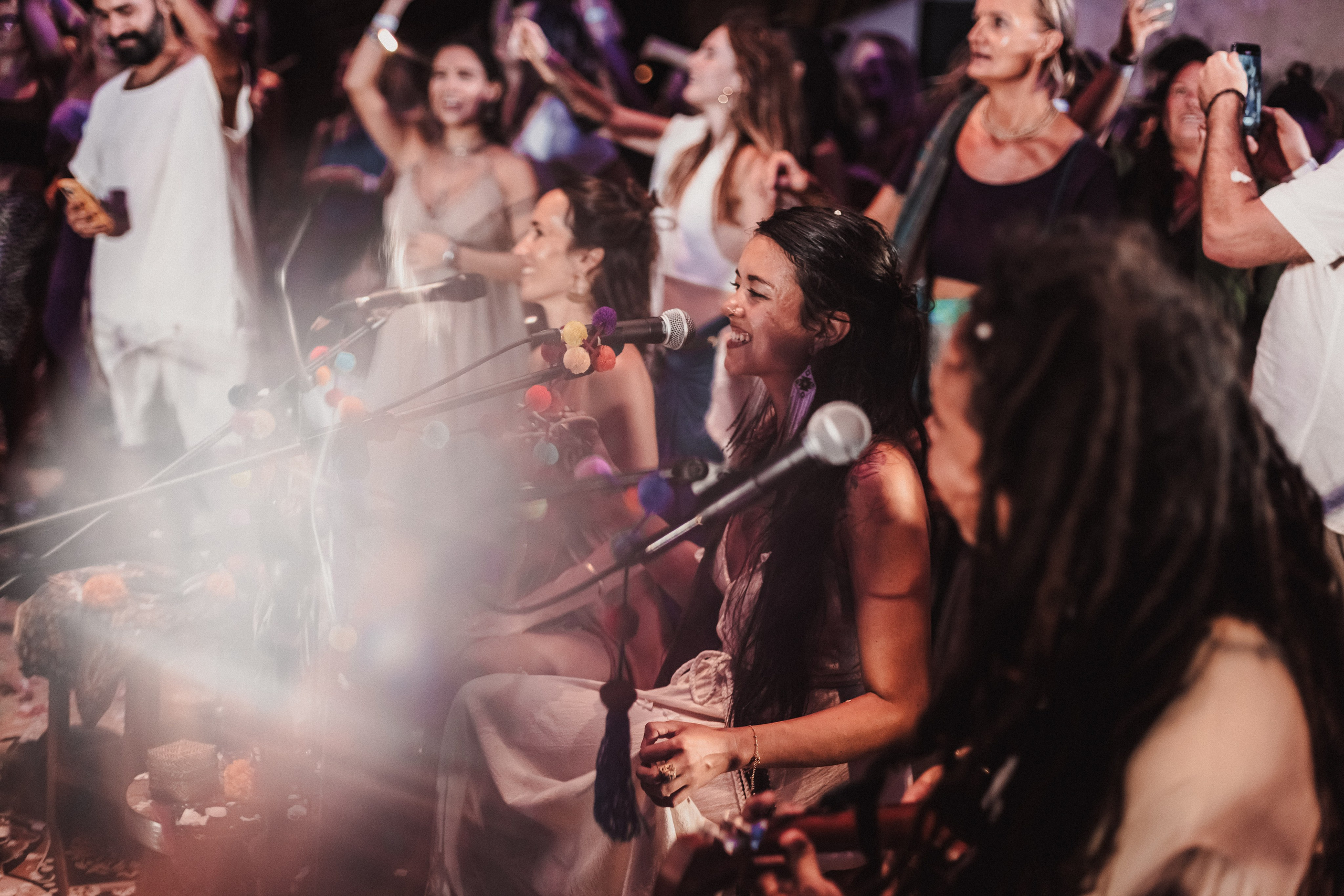 Hanuman Project kirtan at Alchemy march. Mariam Bagdasaryan